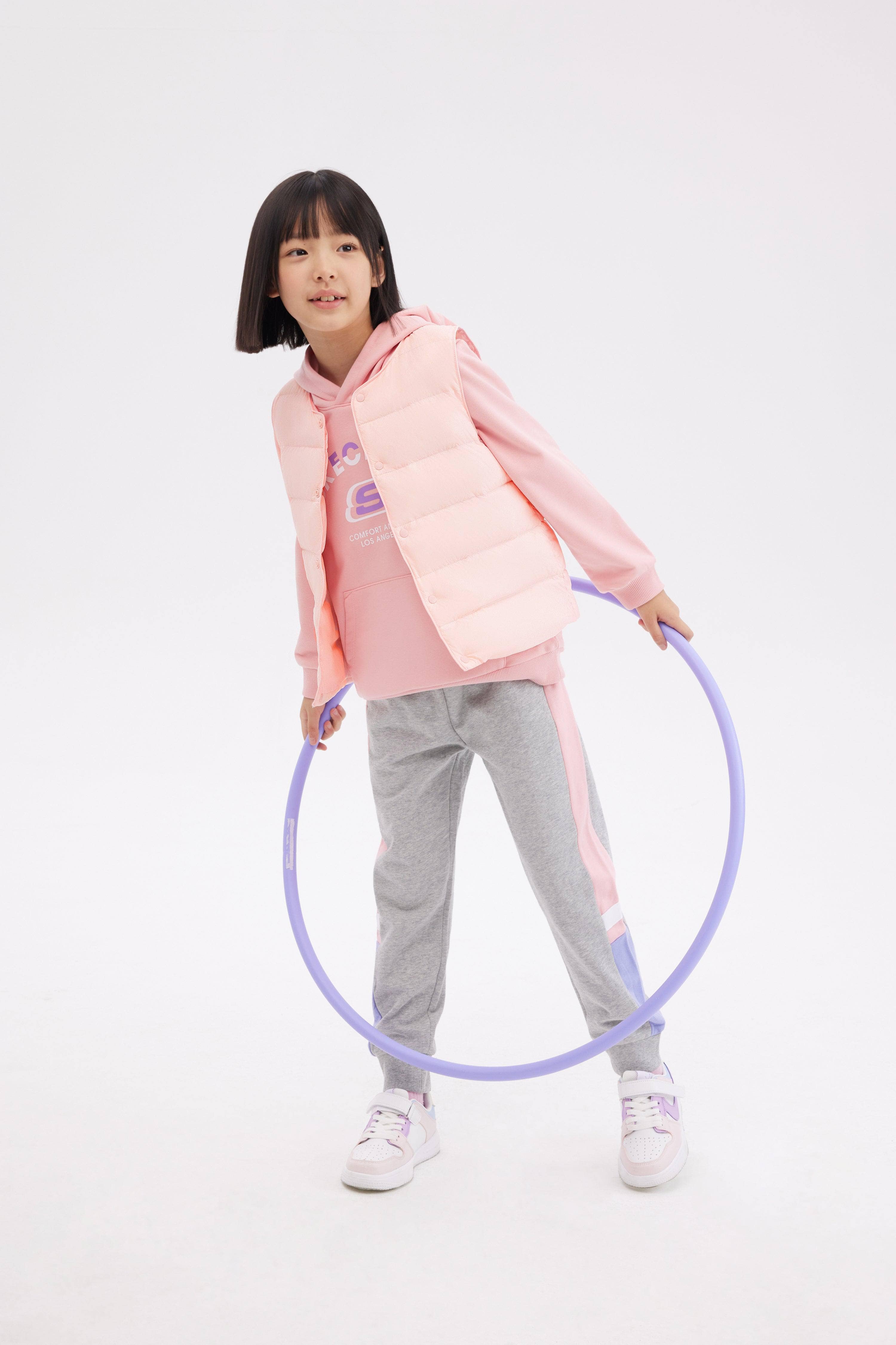 Kid's Ultra-light Down Gilet — Experience ultimate comfort and warmth with our lightweight soft-touch fabric — view 6; water-resistant