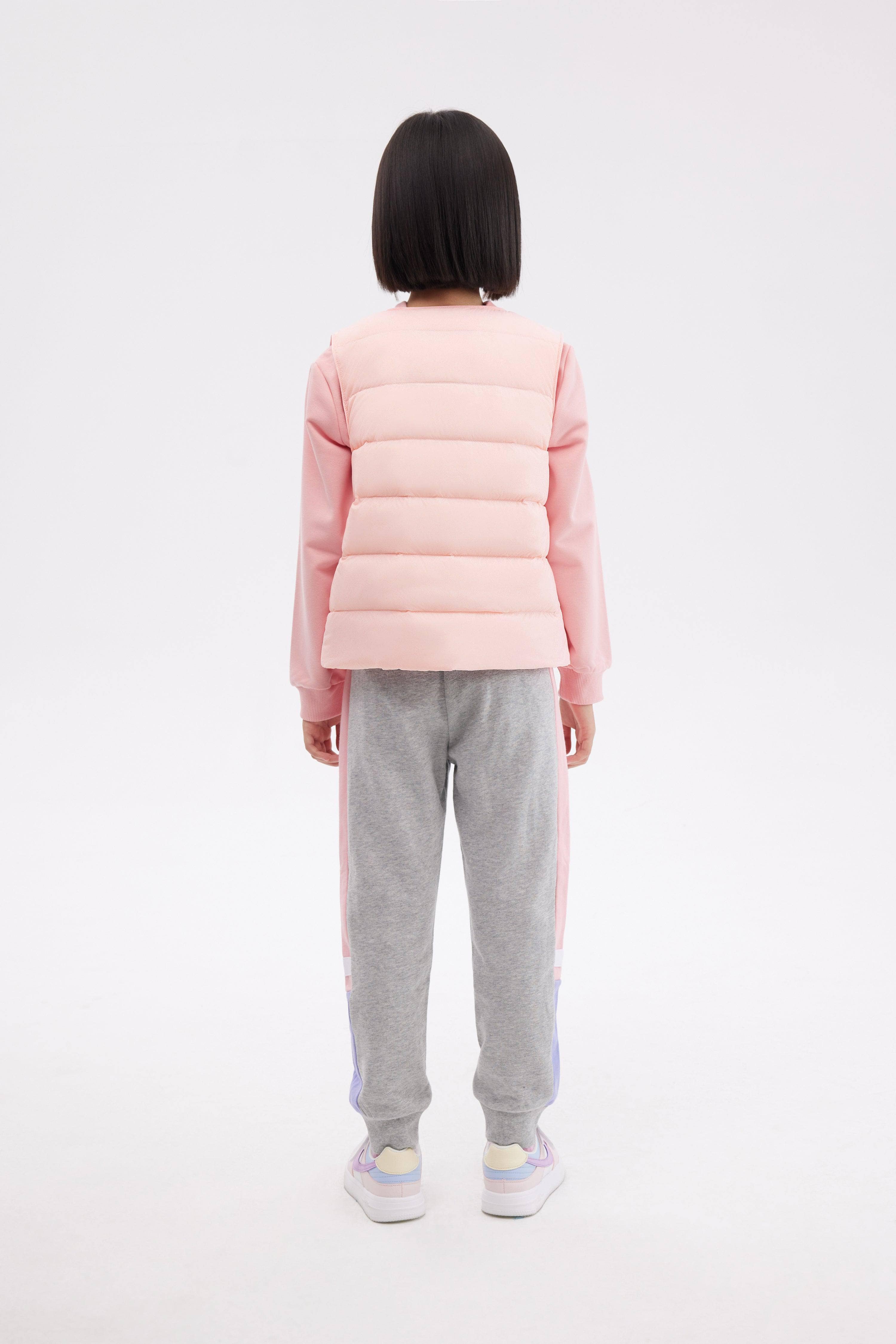 Kid's Ultra-light Down Gilet — Experience ultimate comfort and warmth with our lightweight soft-touch fabric — view 7; water-resistant