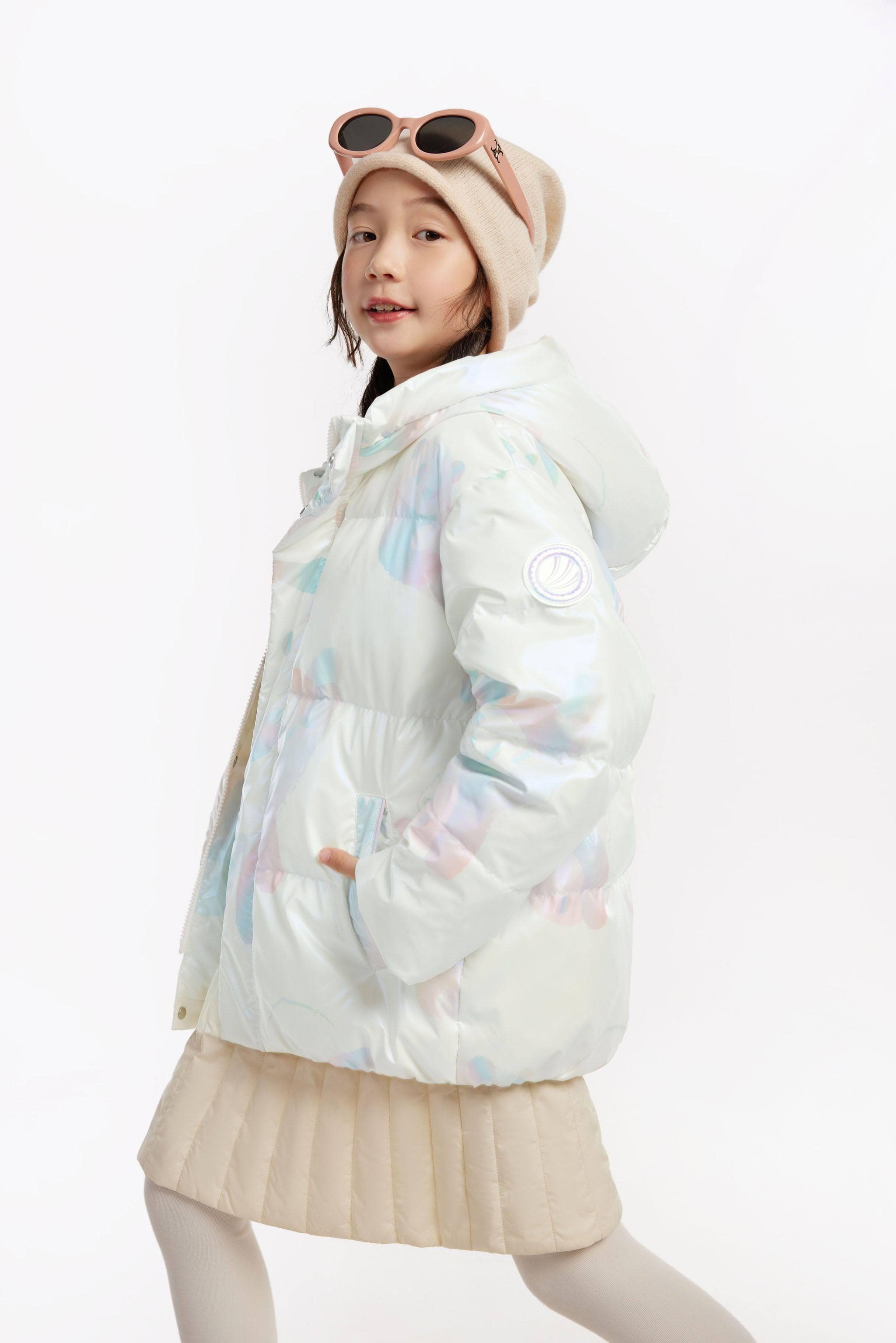 BOSIDENG 2023 Kids Panda Down Jacket