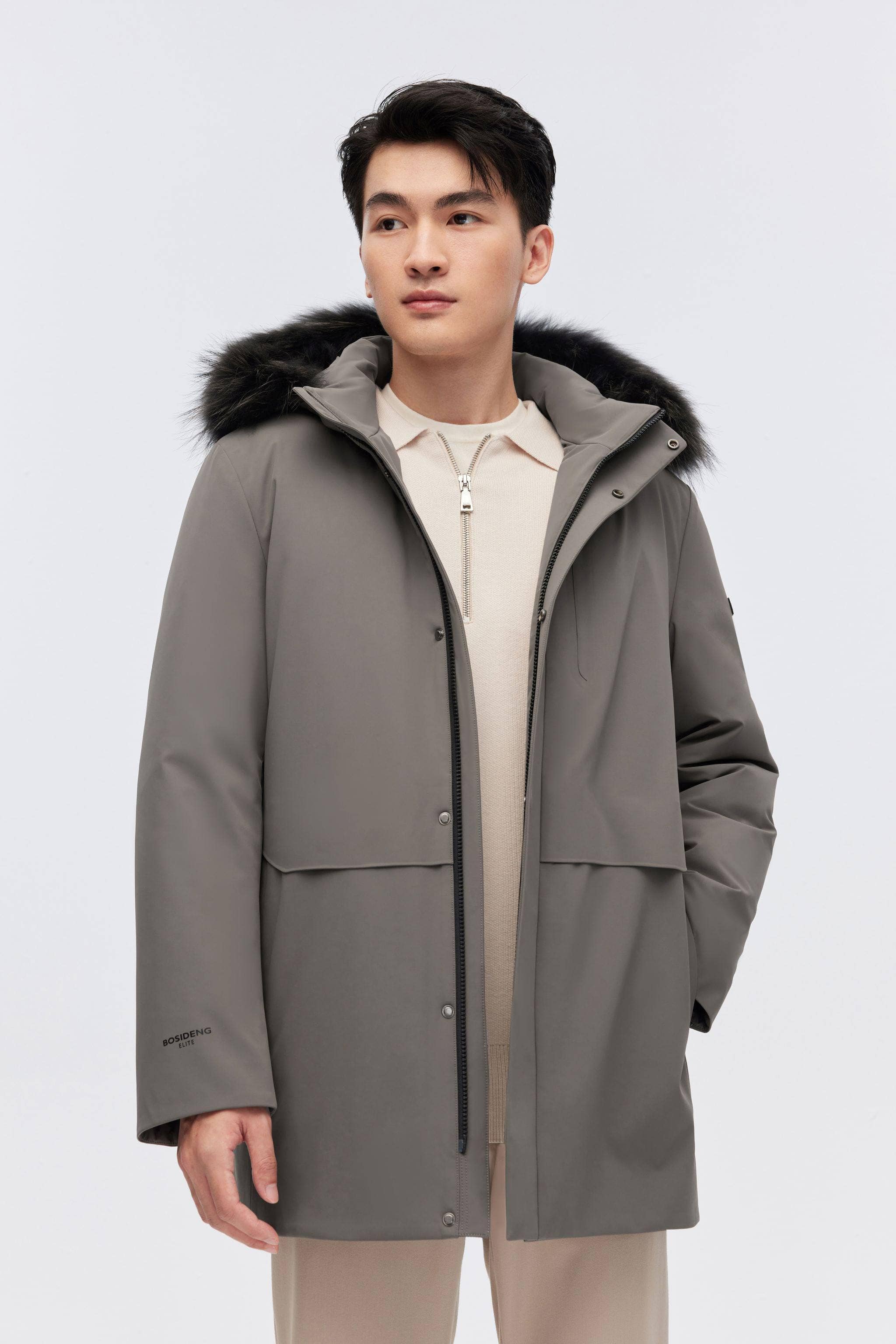 BOSIDENG 2023 Men's Classic Business Goose Down Jacket 4159