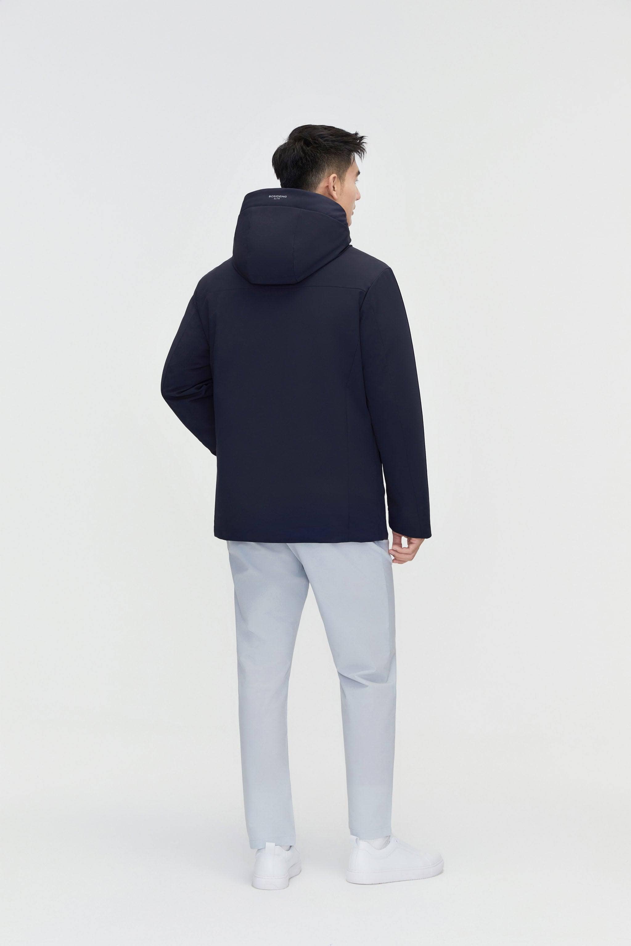 BOSIDENG 2023 Men's Classic Business Goose Down Windbreaker