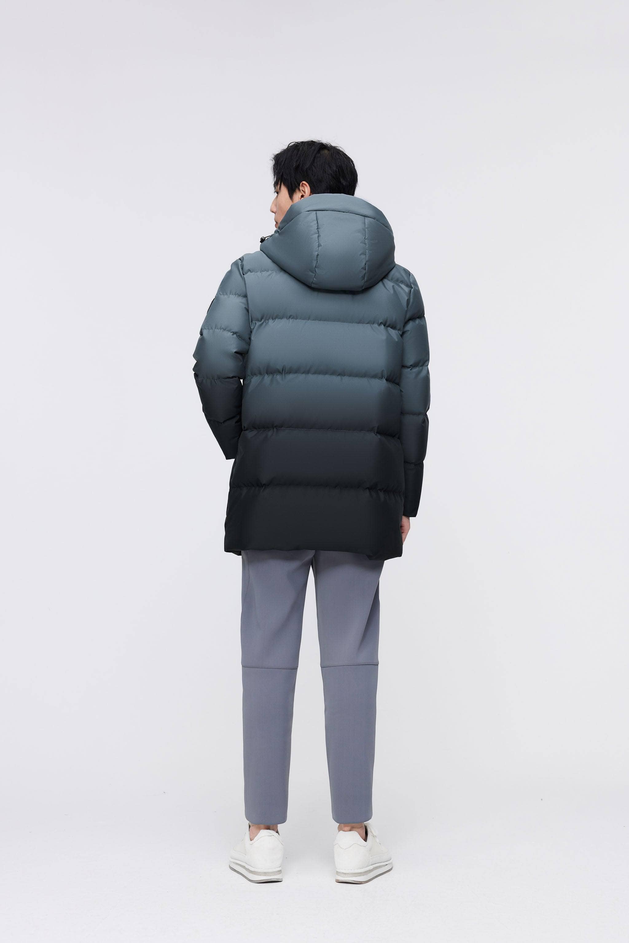 BOSIDENG 2023 Men's Classic Casual Down Parka 5105