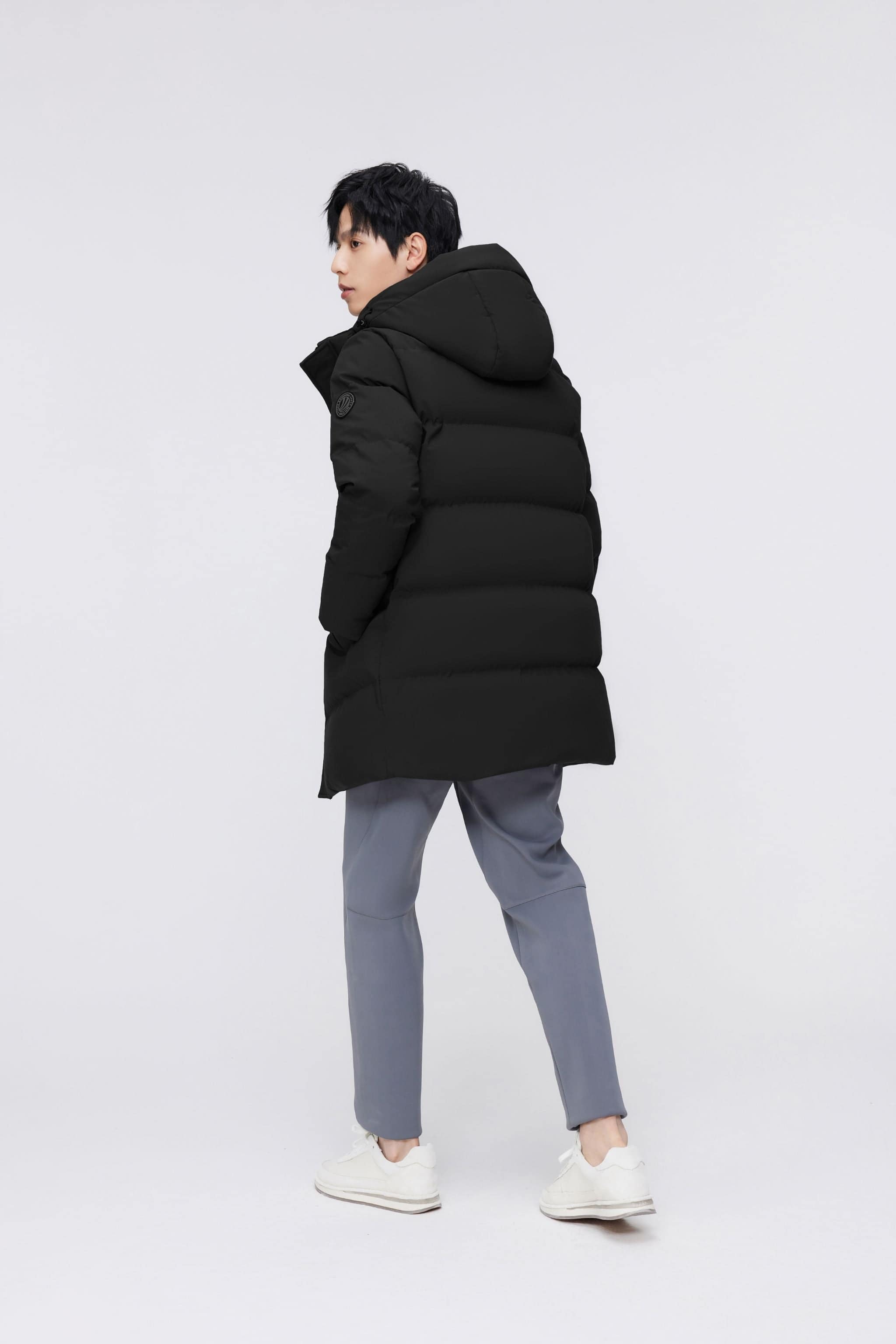BOSIDENG 2023 Men's Classic Casual Down Parka 5105