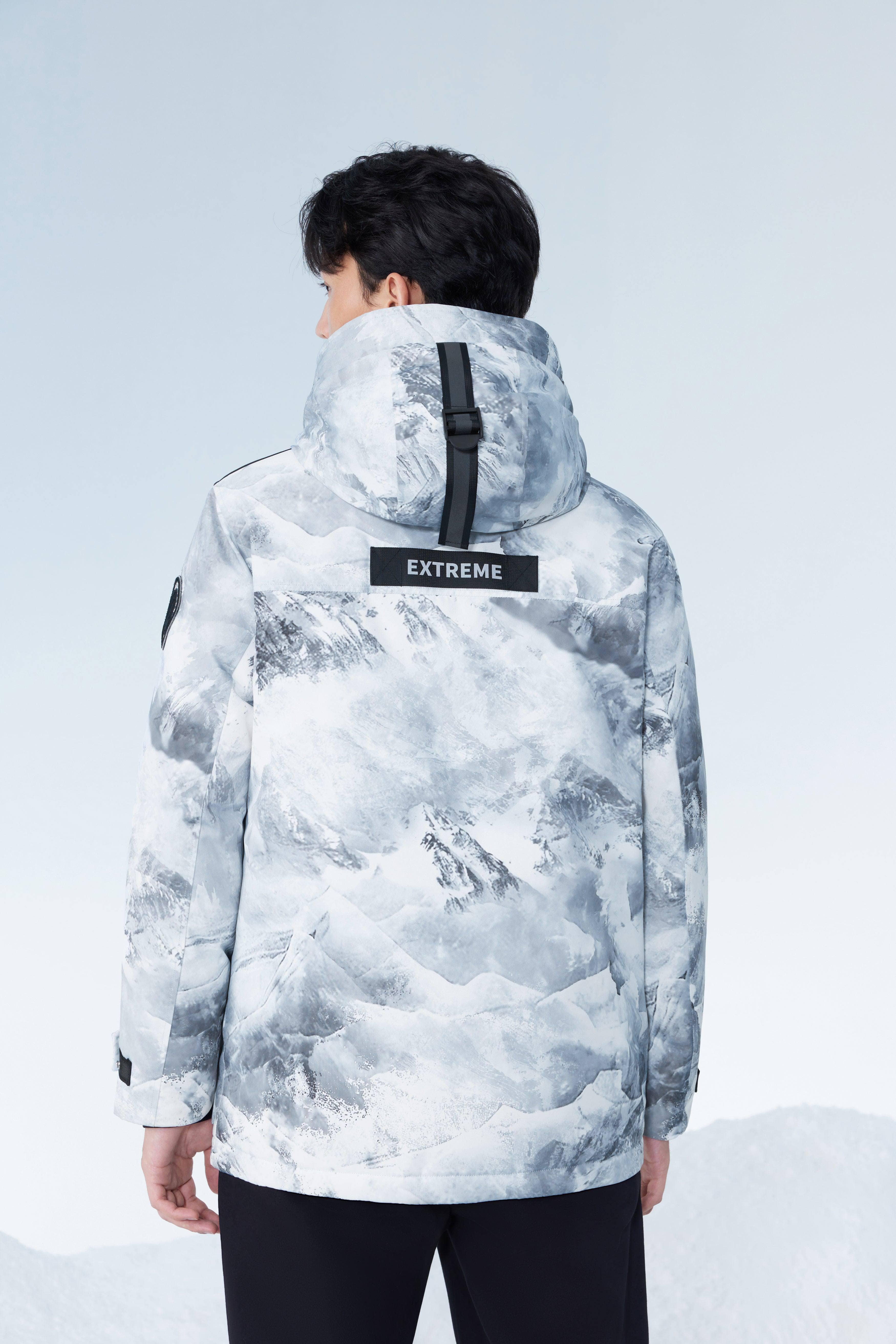 Short Goose Down Jacket With Hood — Stay warm in the harshest conditions with the Extreme Goose Down Jacket — view 12; windproof