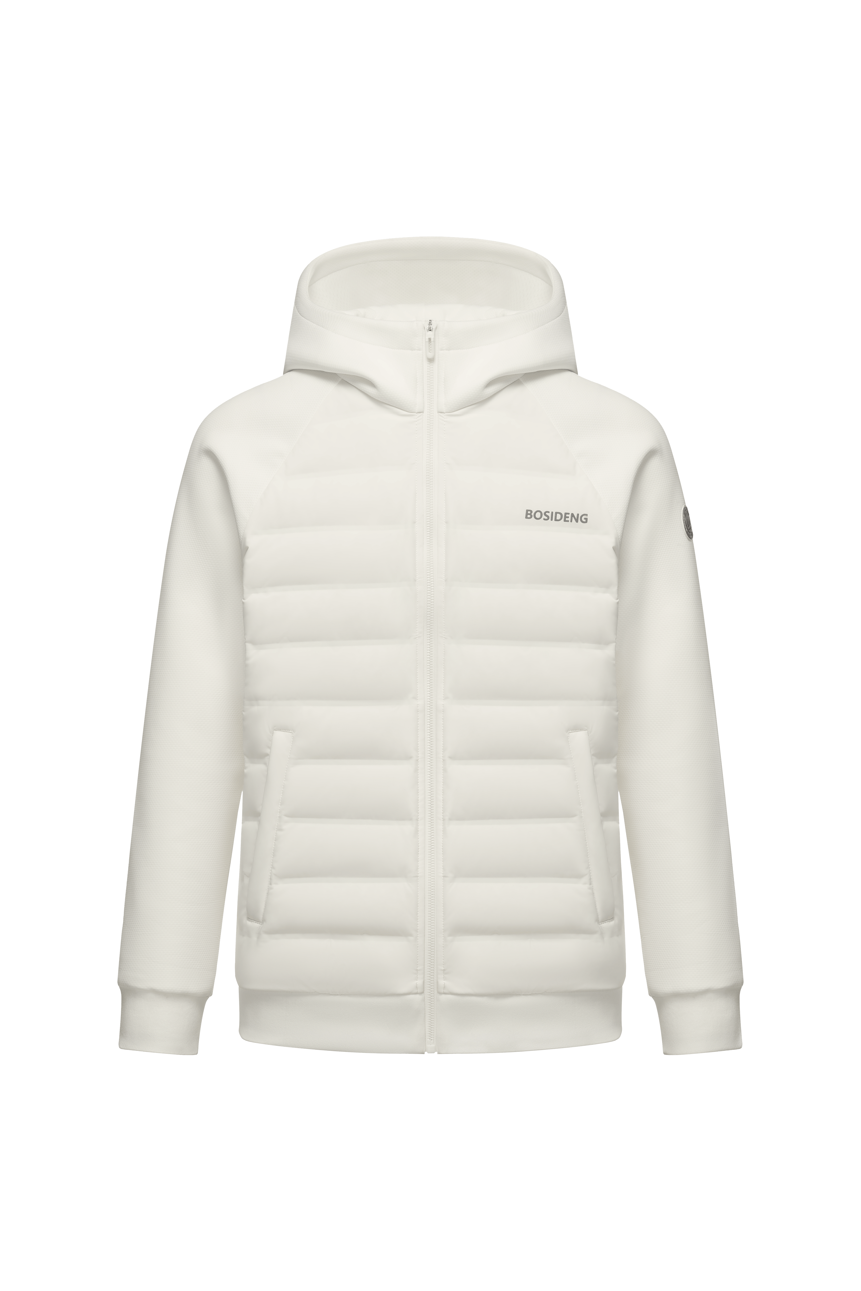 Men's Goose Down Short Hoodie — Experience superior warmth and comfort with our high-grade thermal fabric featuring — view 10