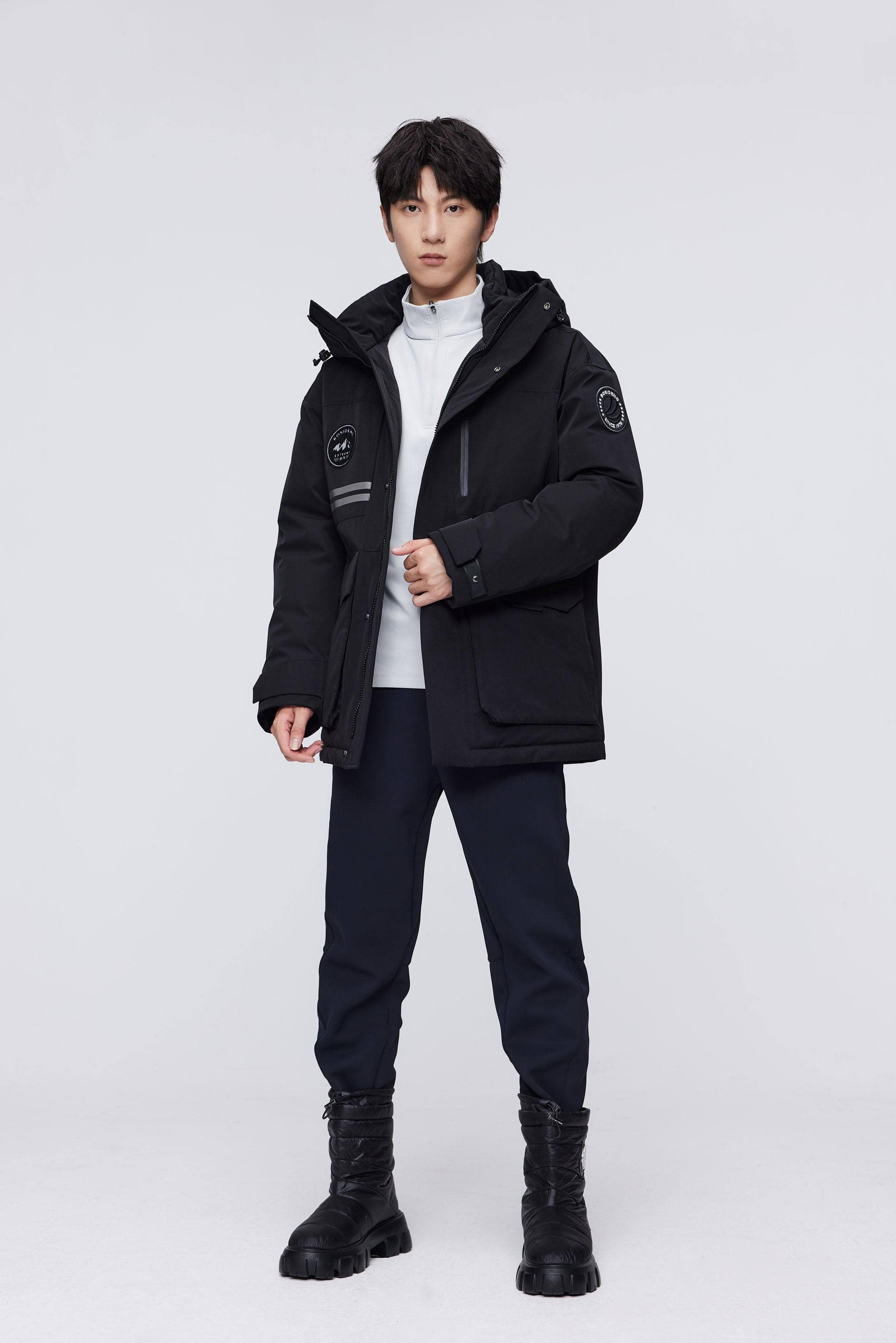 BOSIDENG 2023 Men's Light Extreme Goose Down Jacket 2327 Jacket