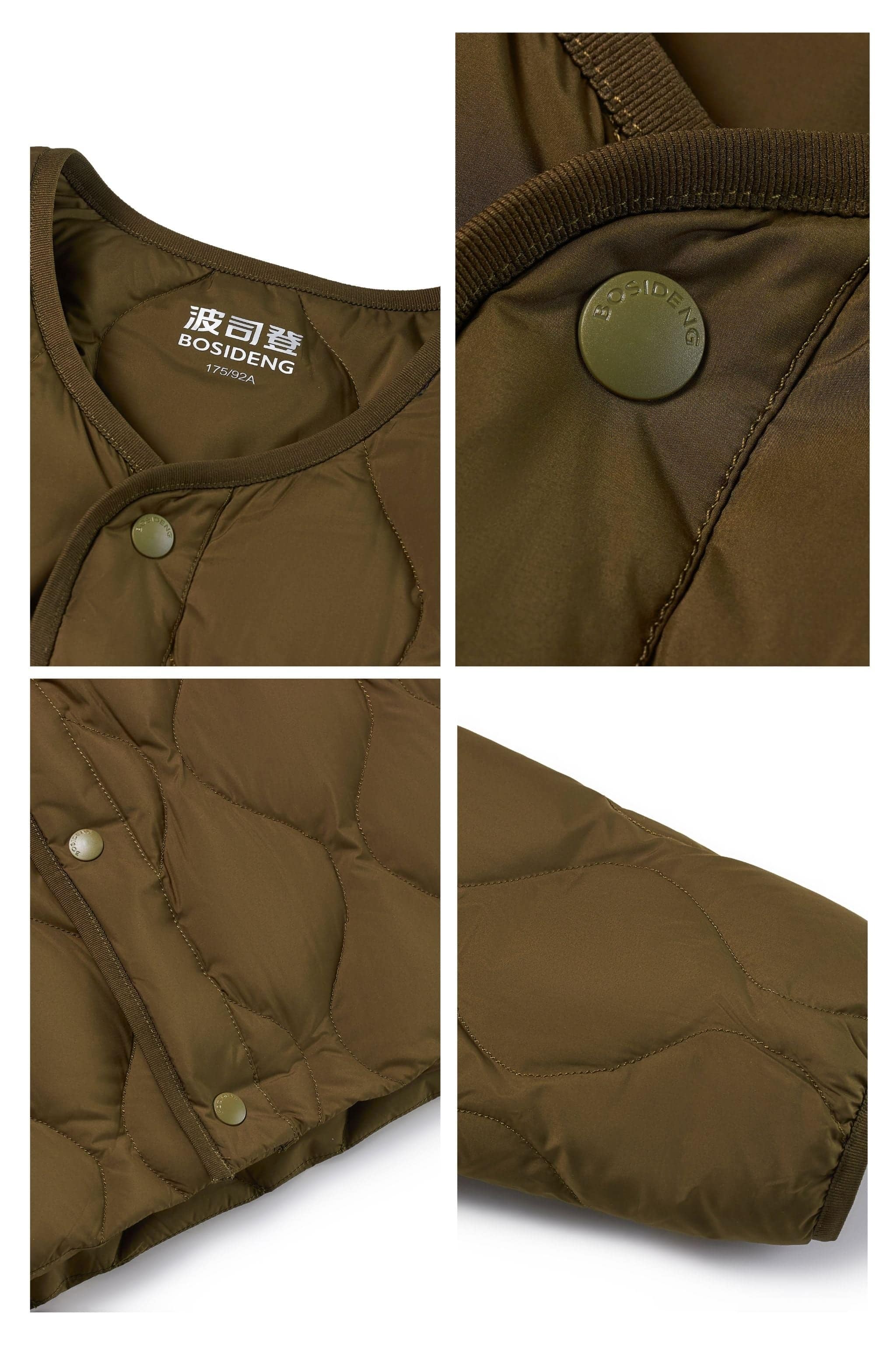 BOSIDENG 2023 Men's Quilted Lightweight Down Jacket Jacket