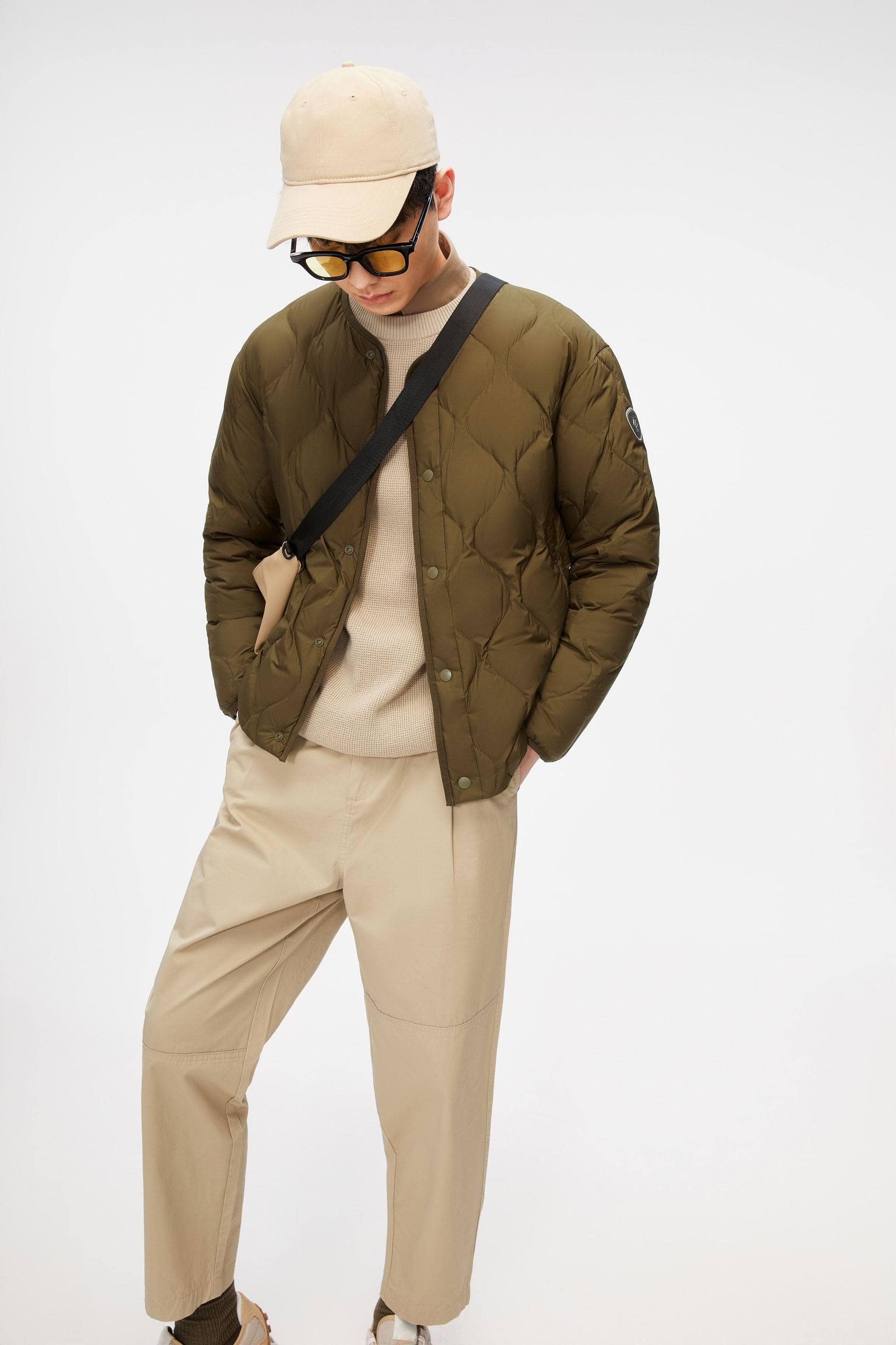 BOSIDENG 2023 Men's Quilted Lightweight Down Jacket Jacket