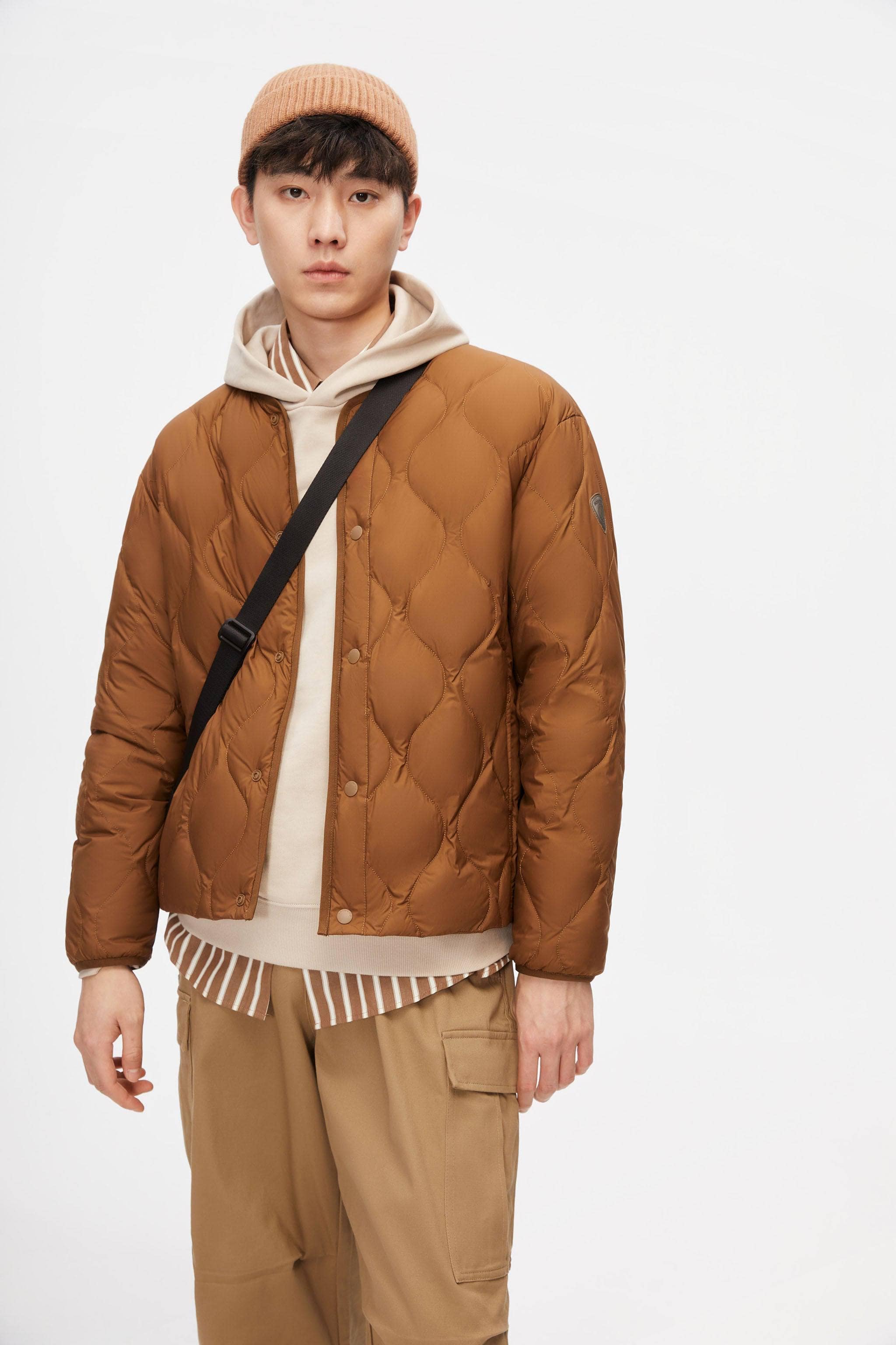 BOSIDENG 2023 Men's Quilted Lightweight Down Jacket Jacket