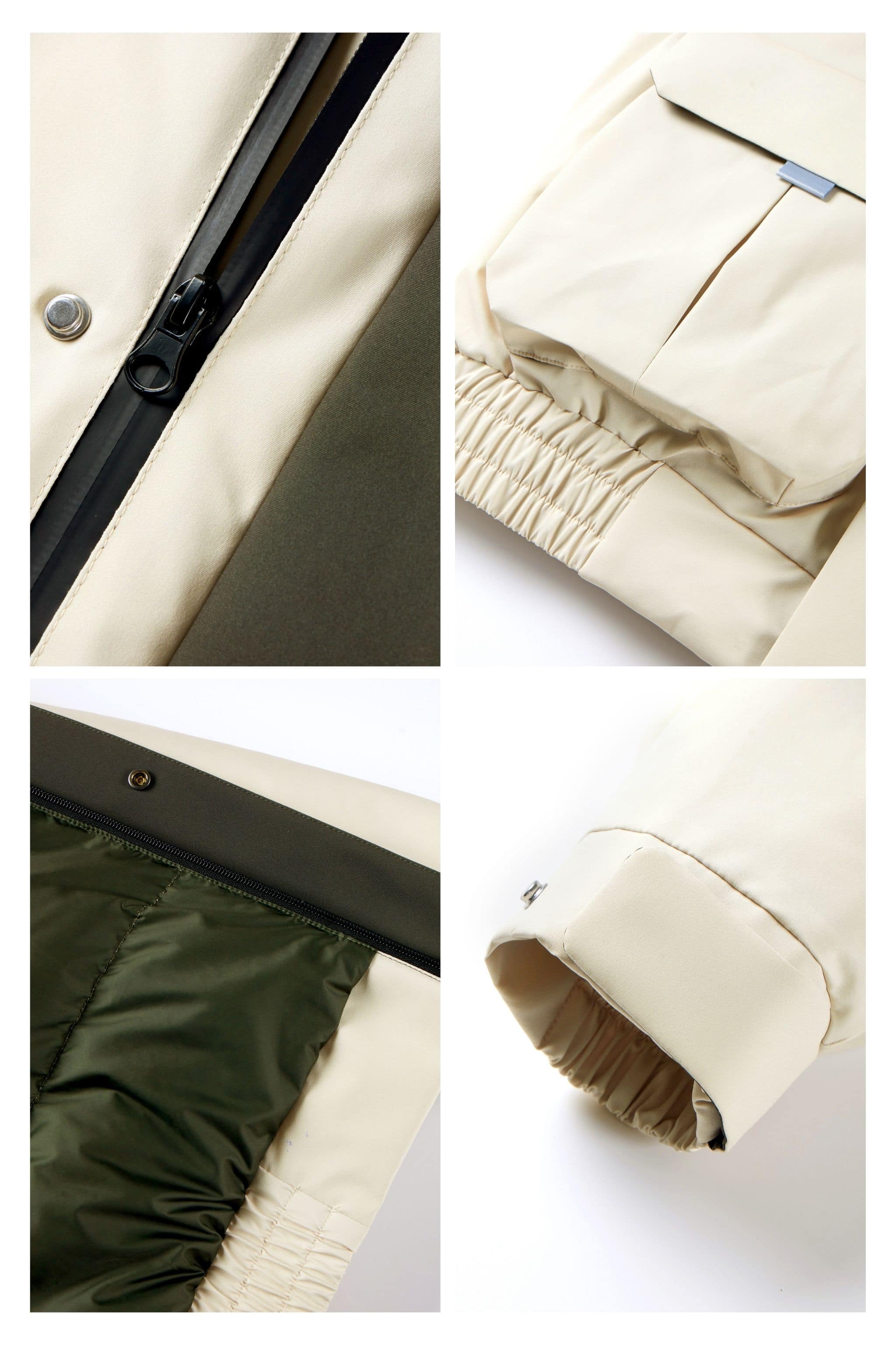 Mens Down Jacket with Hood 5427 — Crafted from advanced high-tech fabric, it offers windproof, showerproof — view 4; windproof
