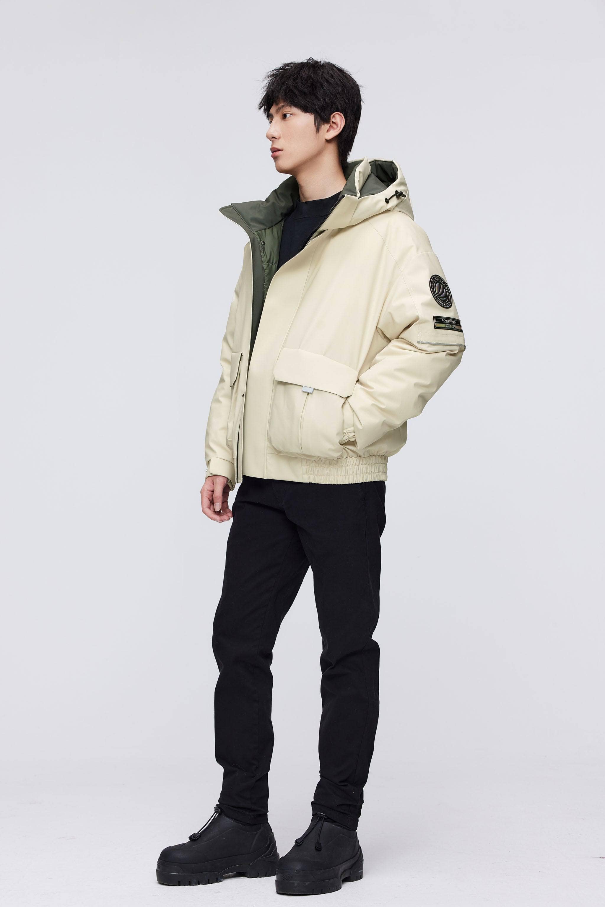 BOSIDENG 2023 Mens Down Jacket with Hood 5427