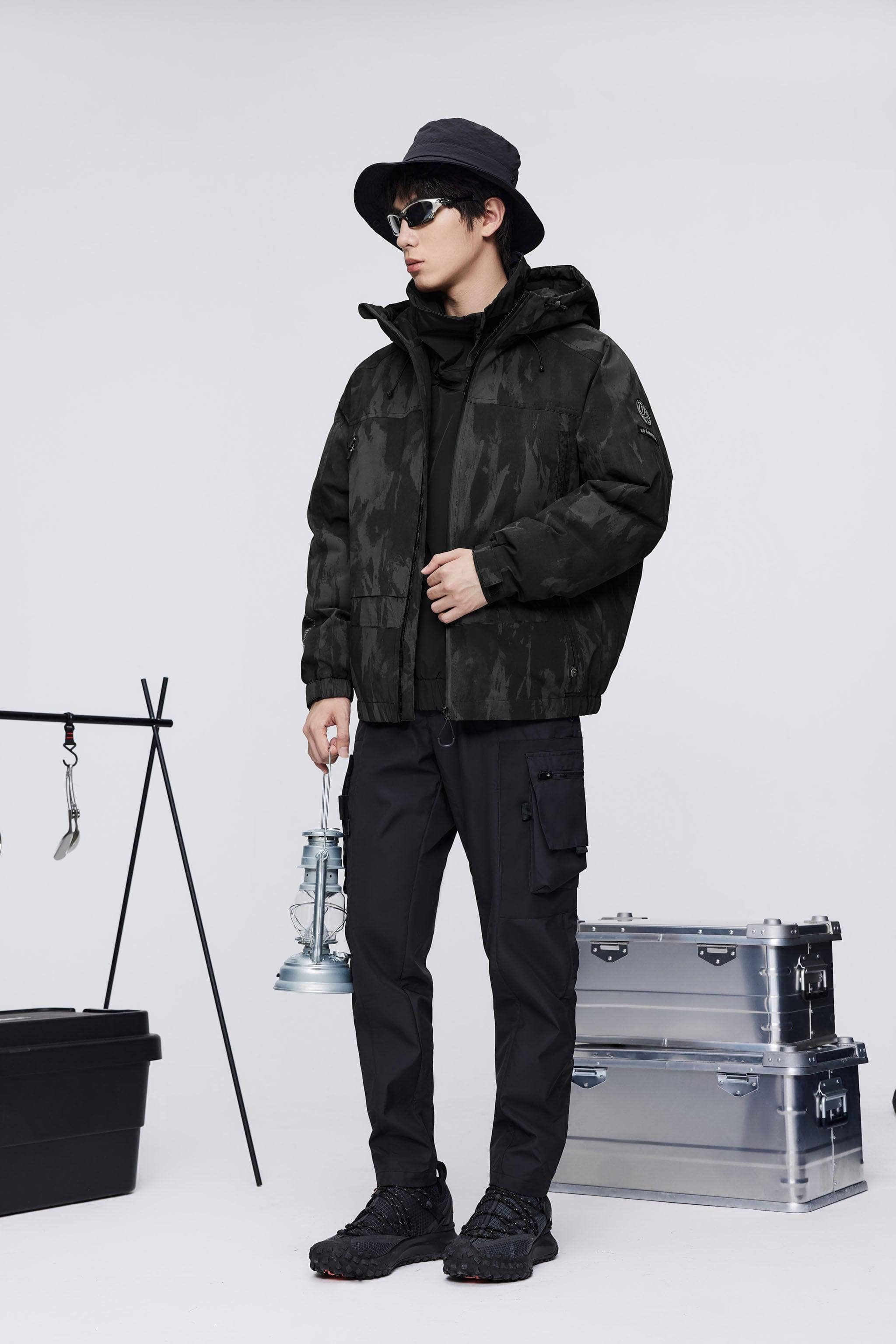 BOSIDENG 2023 Tactical Outdoor Down Jacket Jacket