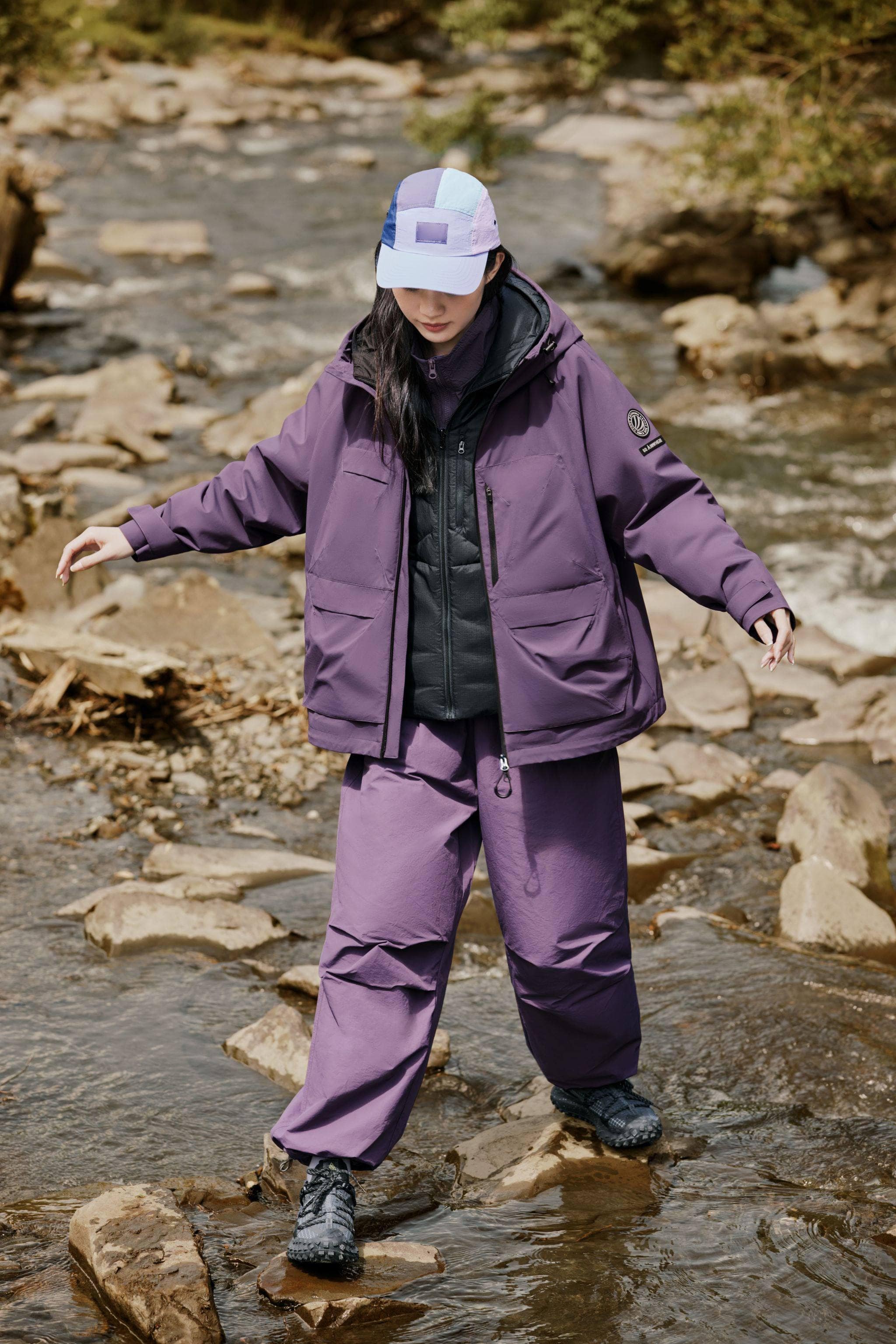 BOSIDENG 2023 Tactical Outdoor Down Windbreaker Jacket