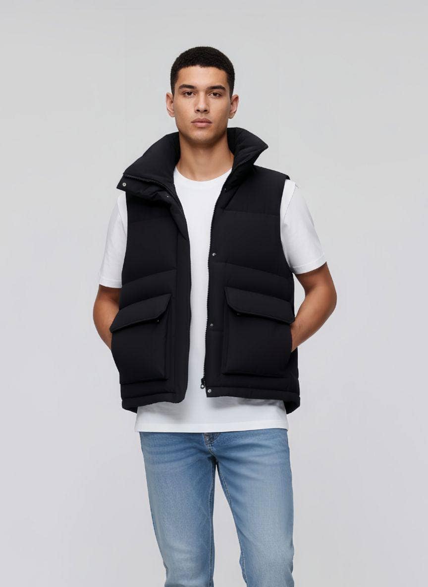 BOSIDENG 2023 Unisex Classic Oversized Down Gilet 5260 Gilet
