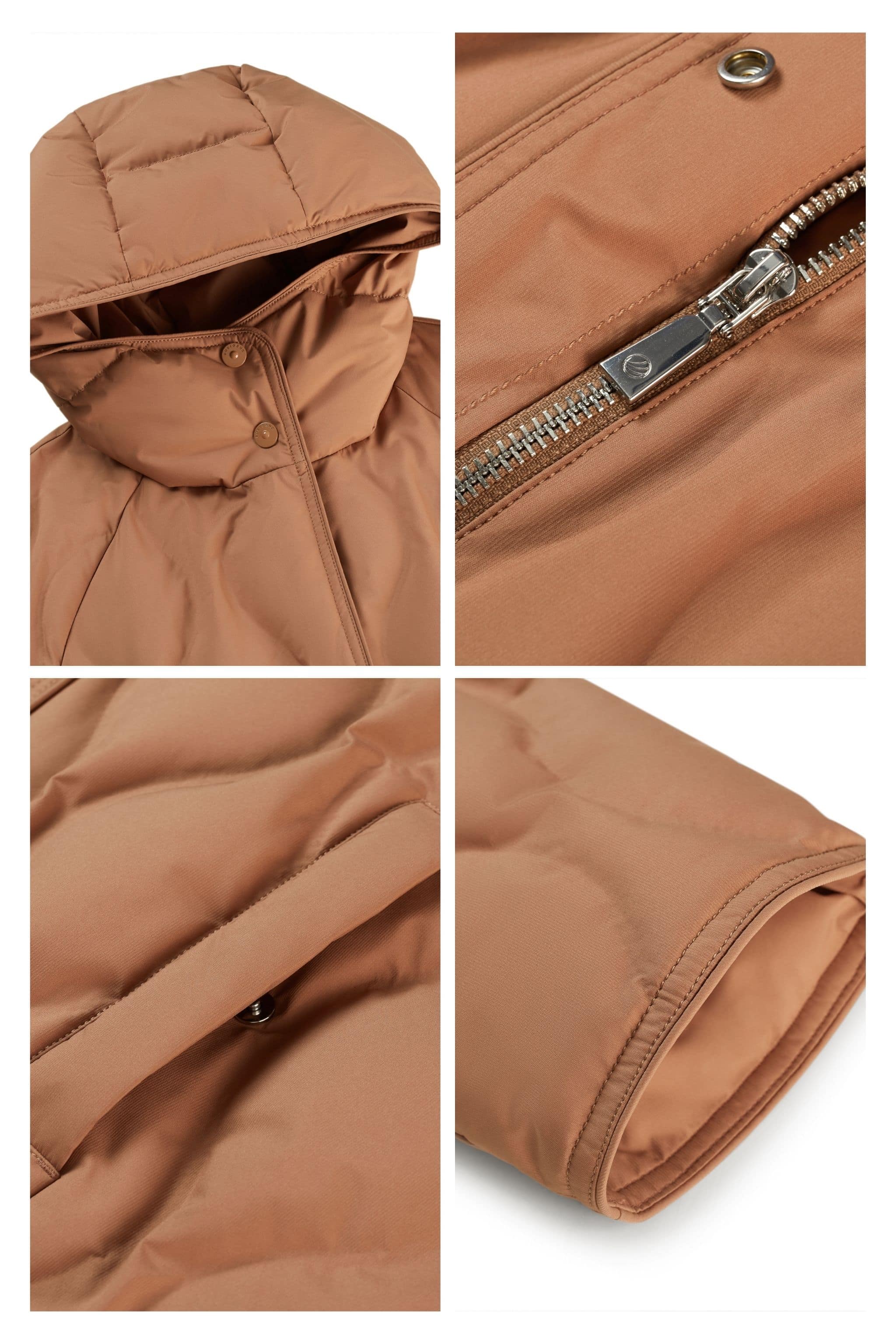 Women's Classic Business Thigh Length Goose Down Coat — Experience timeless sophistication with our Women's Classic — view 5
