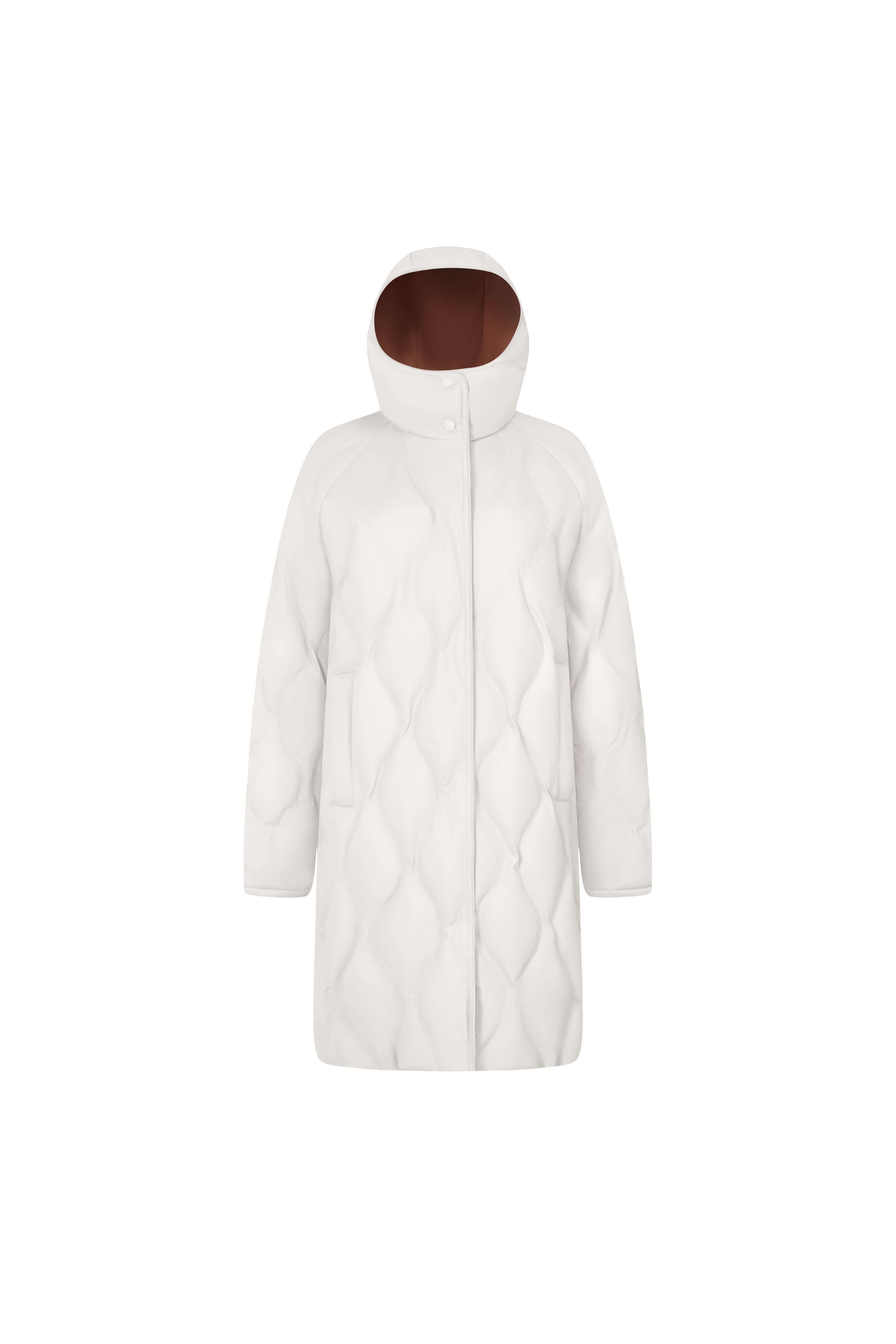 BOSIDENG 2023 Women's Classic Business Thigh Length Goose Down Coat Jacket