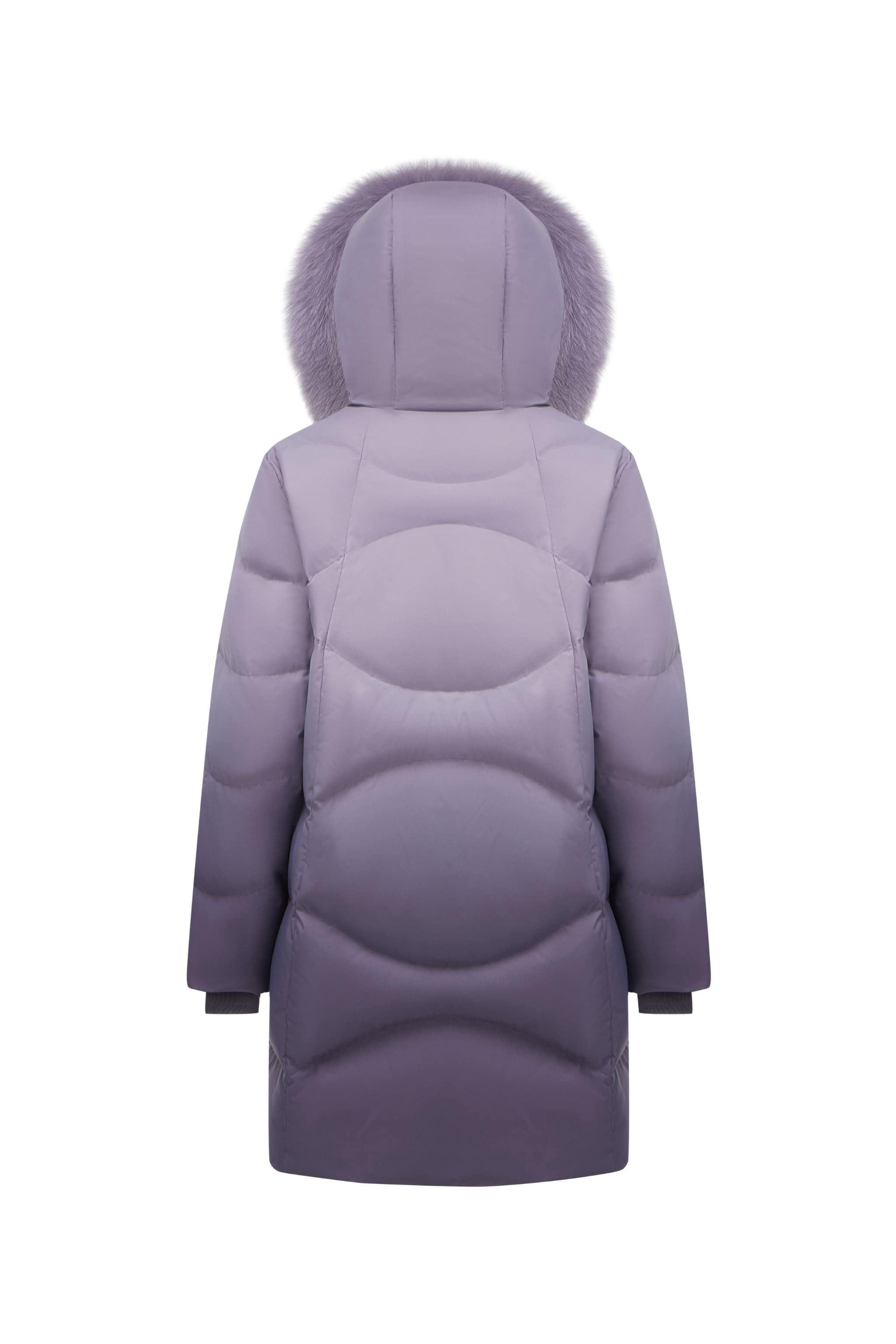 Women's Classic Casual Down Parka with Fur 5126 — Experience unparalleled warmth and luxury with our premium duck — view 19; windproof
