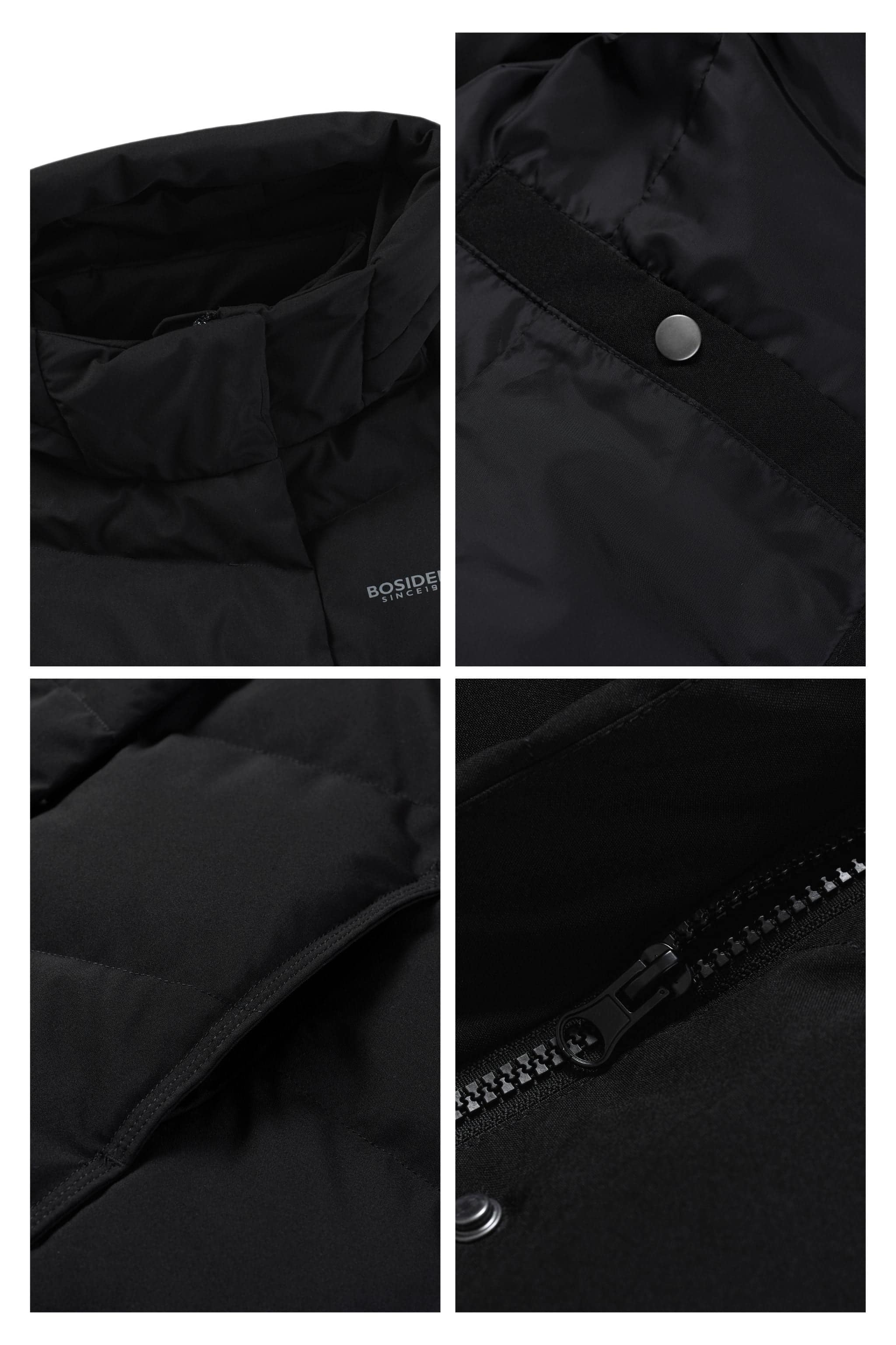 BOSIDENG 2023 Women's Classic Casual Full Length Down Coat 5176 Jacket