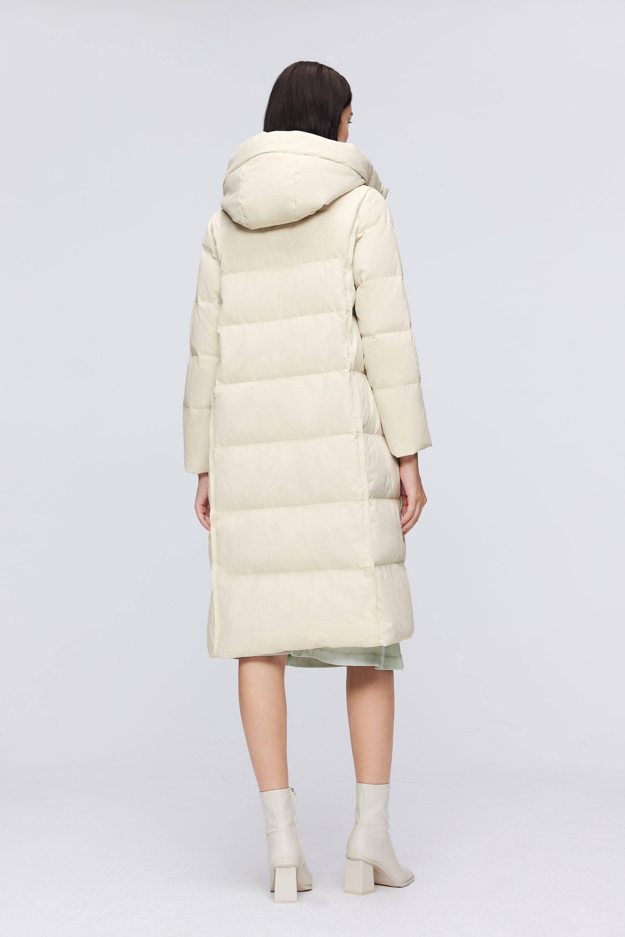 BOSIDENG 2023 Women's Classic Casual Full Length Down Coat 5176