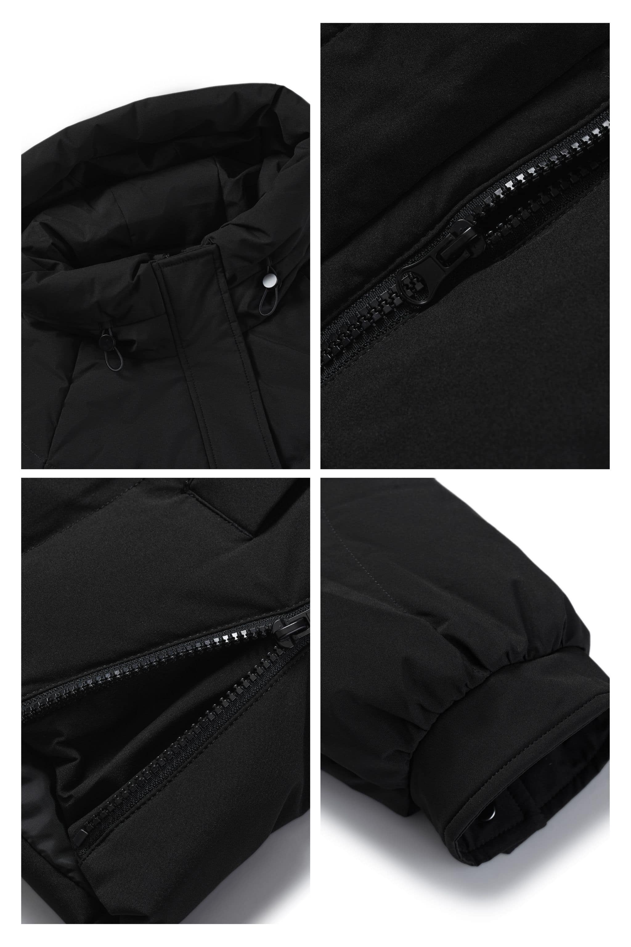 Women's Classic Casual Oversized Short Down Jacket — High-quality 680+ duck down ensures optimal warmth — view 3