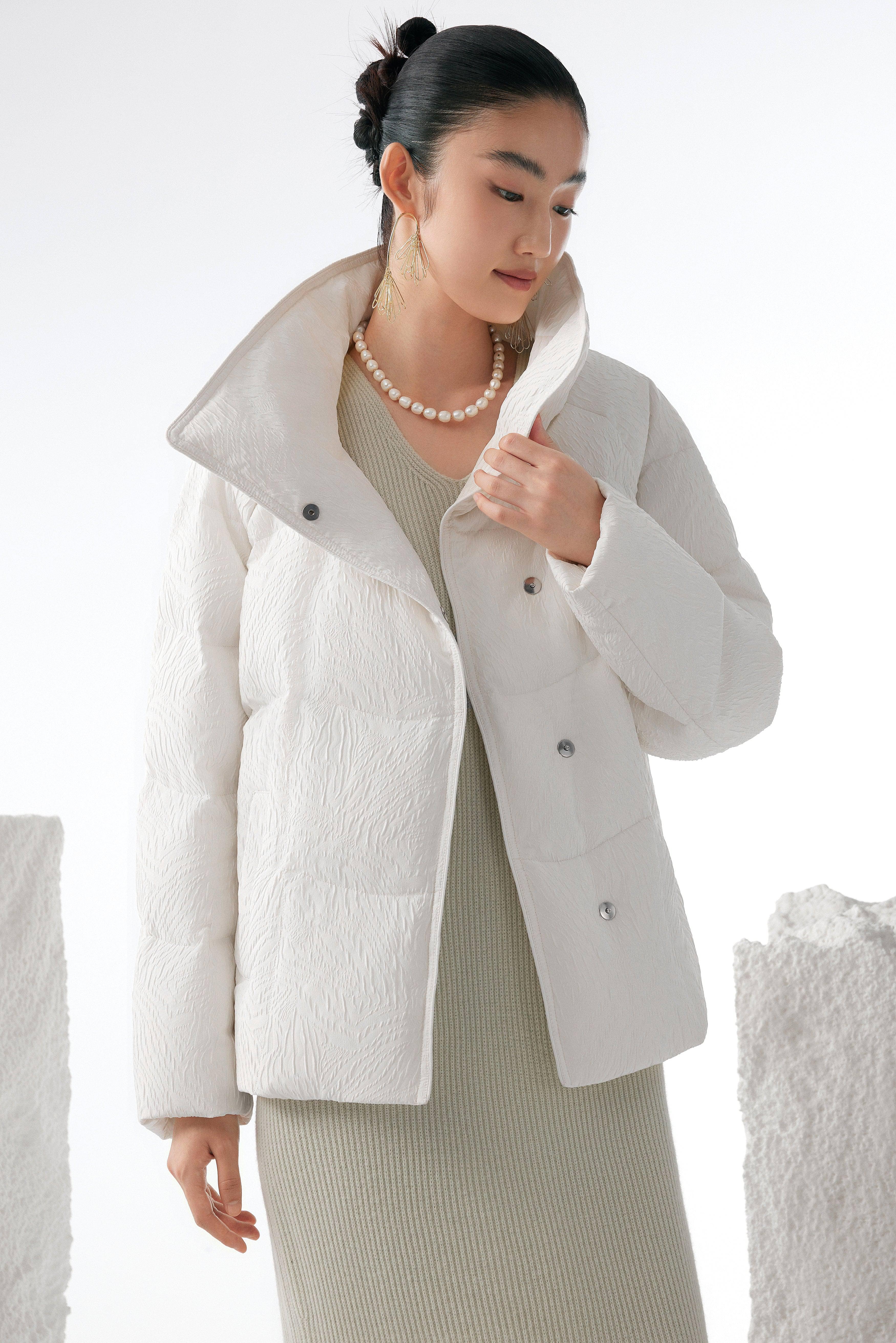 BOSIDENG 2023 Women's Eastern Aesthetic Goose Down Jacket