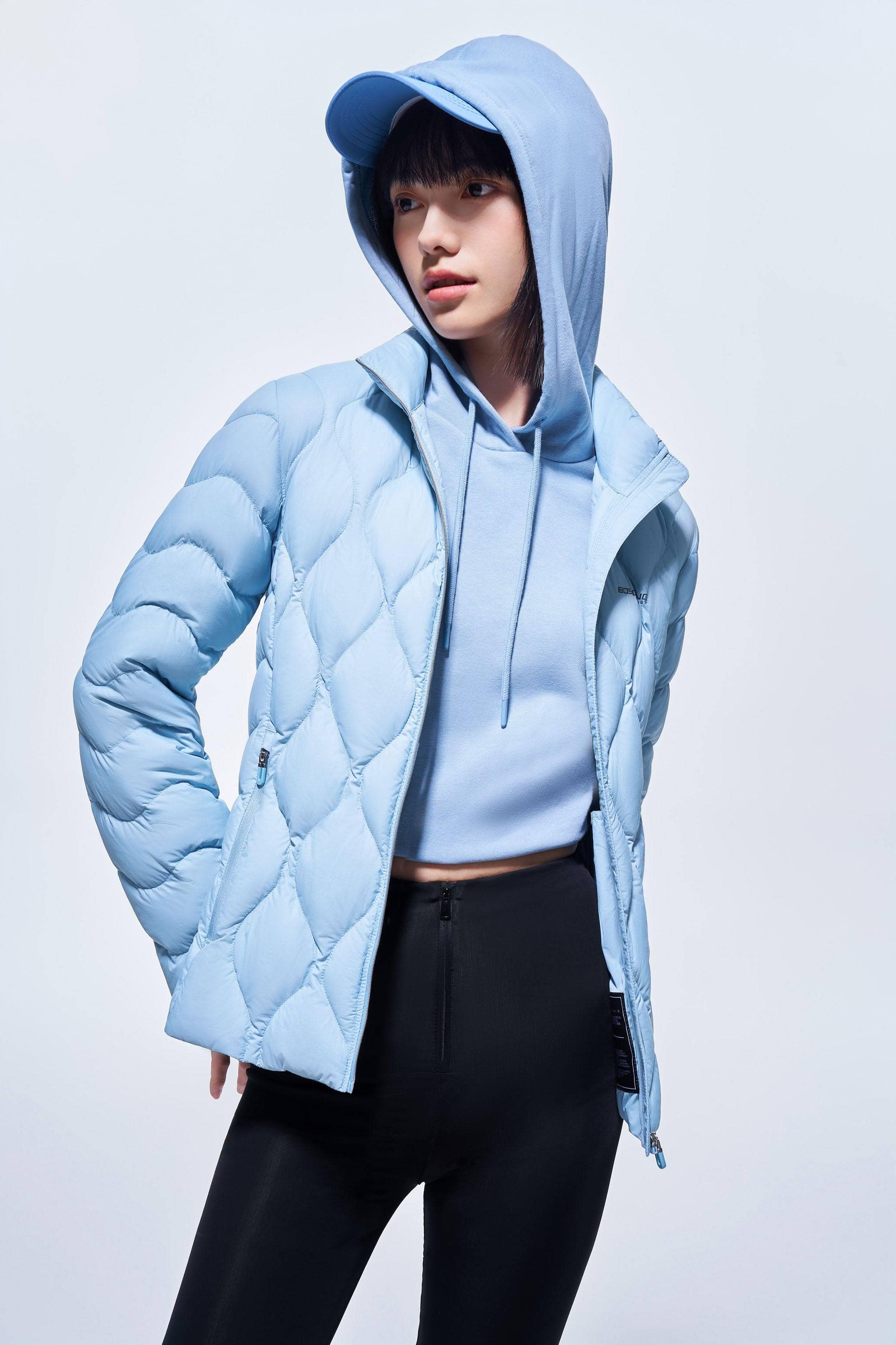 BOSIDENG 2023 Women's Goose Down Ultralight Jacket Jacket