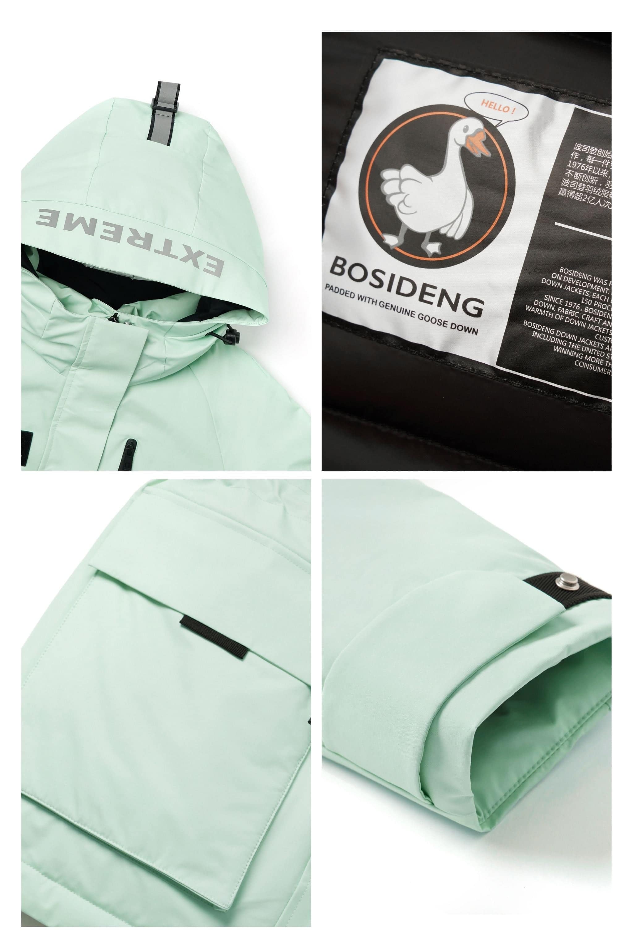 Women's Light Extreme Goose Down Jacket 2322 — Stay warm in the harshest conditions with the Extreme Goose Down Jacket — view 4; waterproof, windproof