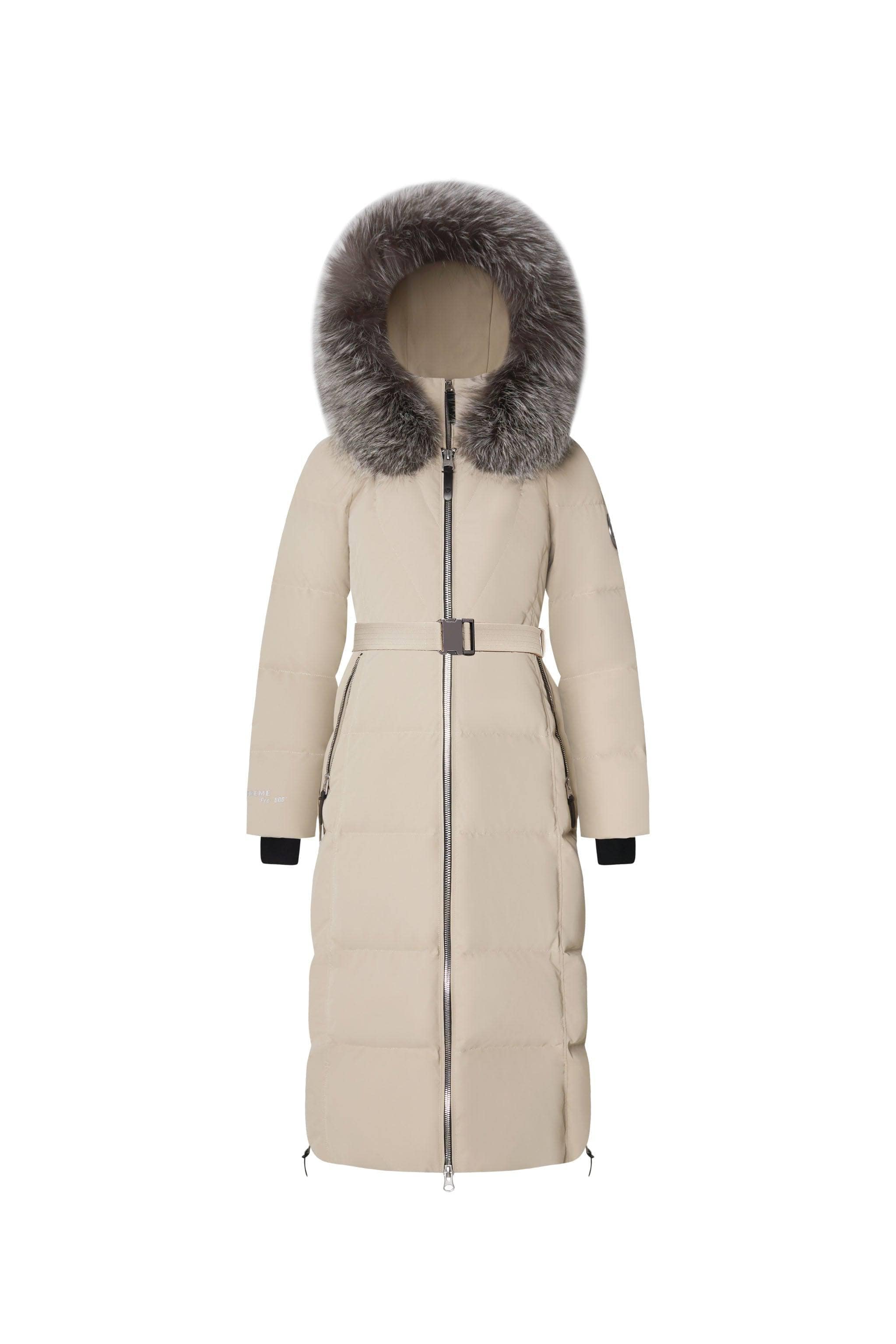BOSIDENG 2023 Women's Premium Extreme Goose Down Full Length Coat Jacket