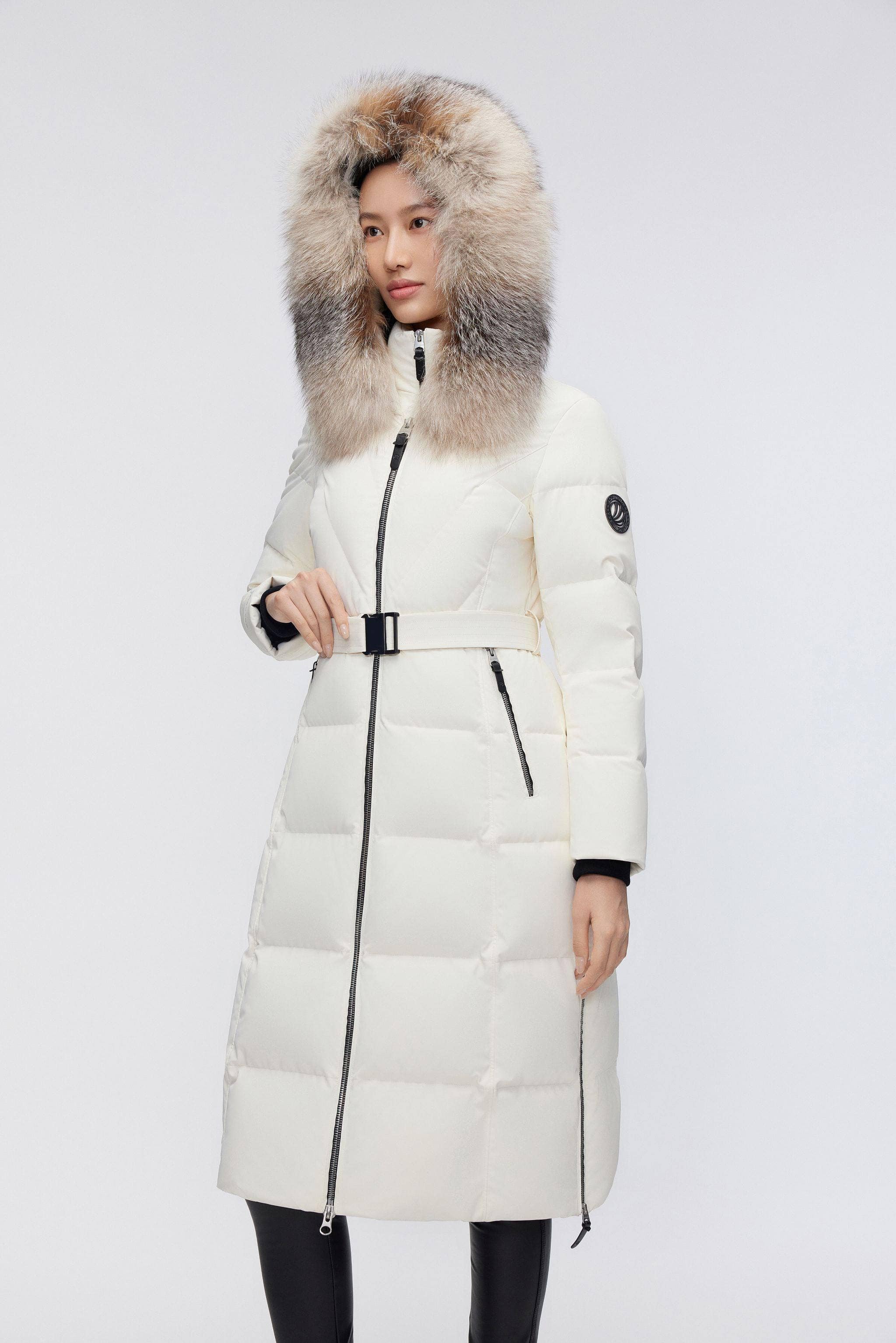 BOSIDENG 2023 Women's Premium Extreme Goose Down Full Length Coat Jacket