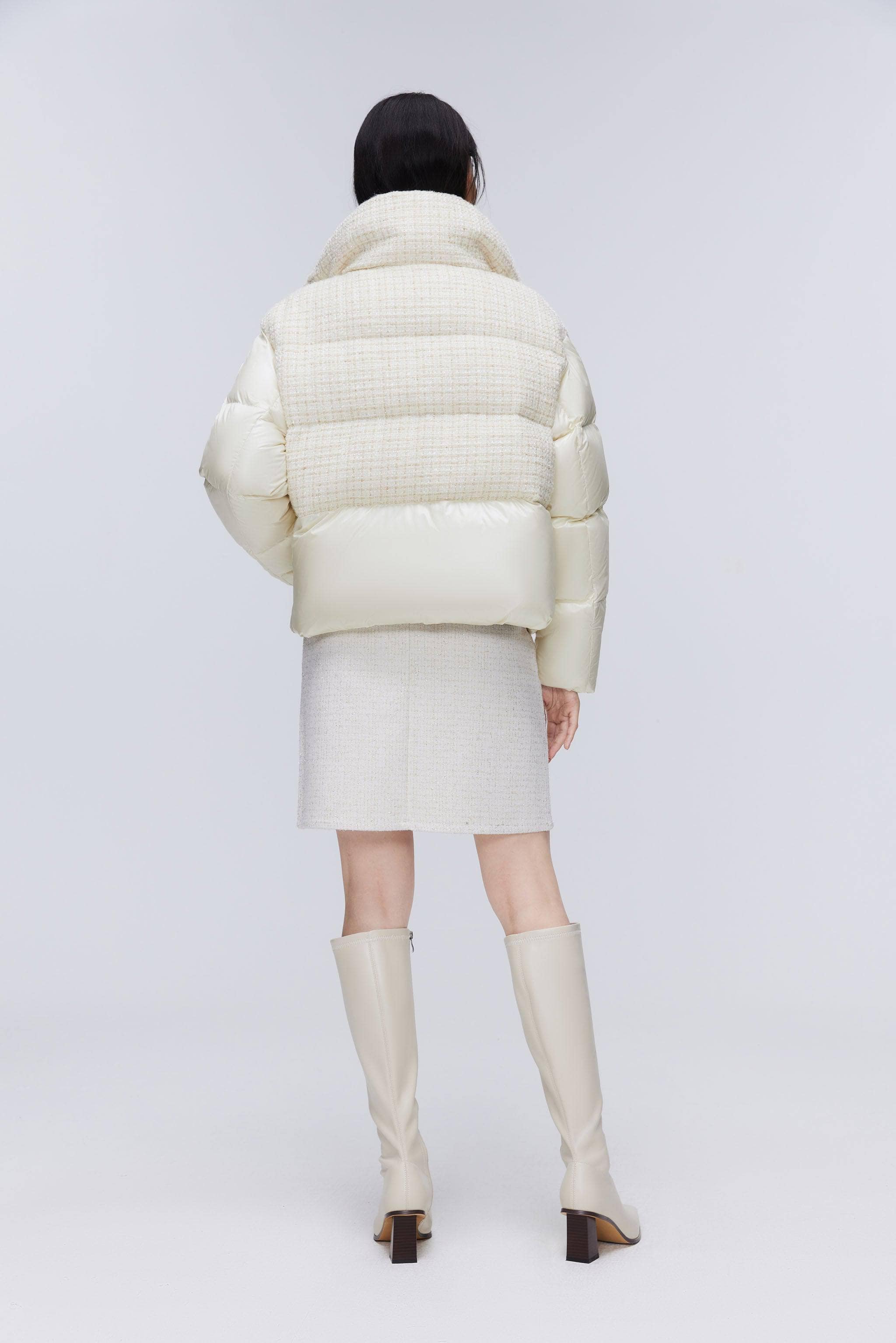 BOSIDENG 2023 Women's Premium Puffer Goose Down Jacket 3184