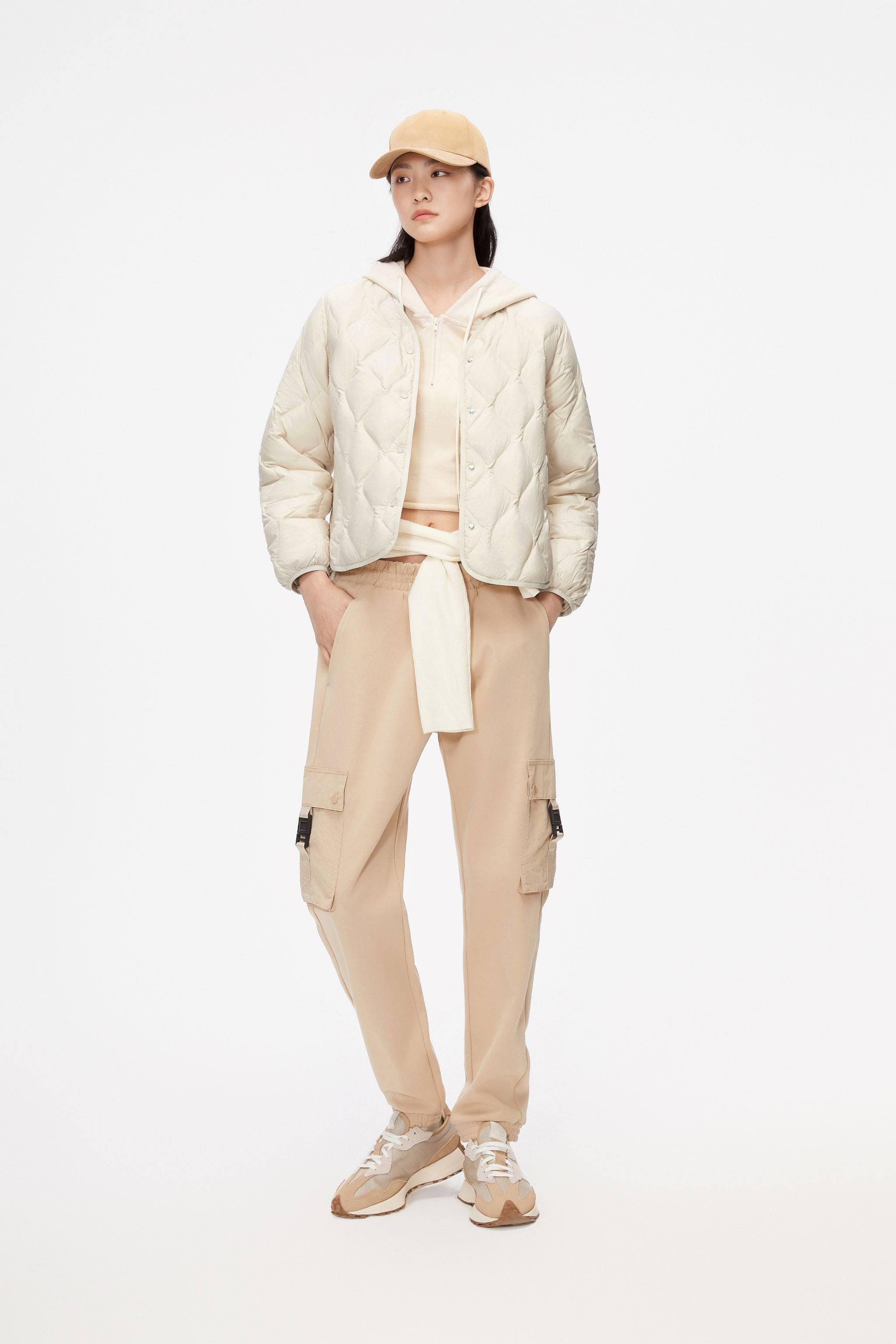 BOSIDENG 2023 Women's Quilted Lightweight Down Jacket Jacket