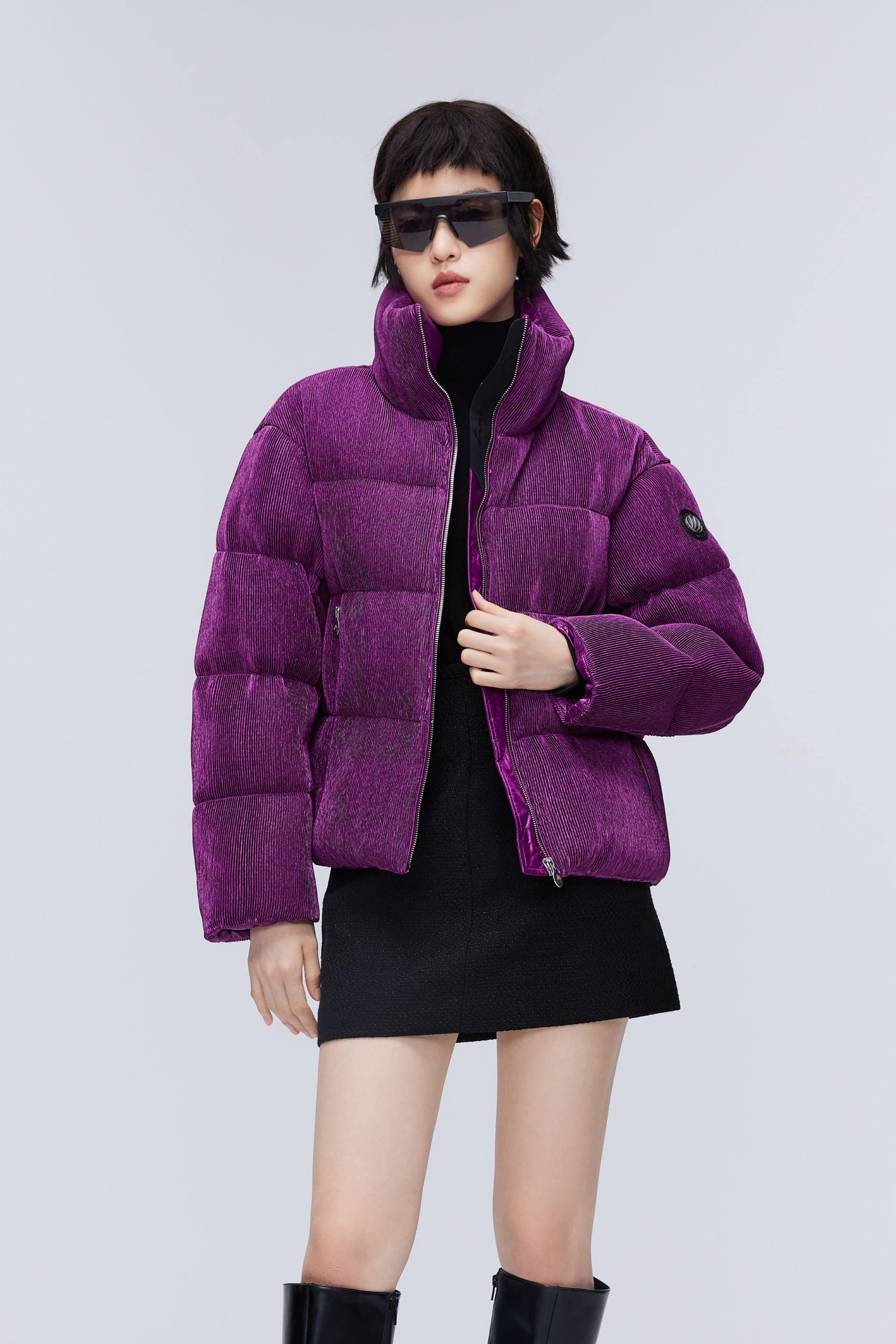 BOSIDENG 2023 Womens Premium Puffer Goose Down Jacket 3182