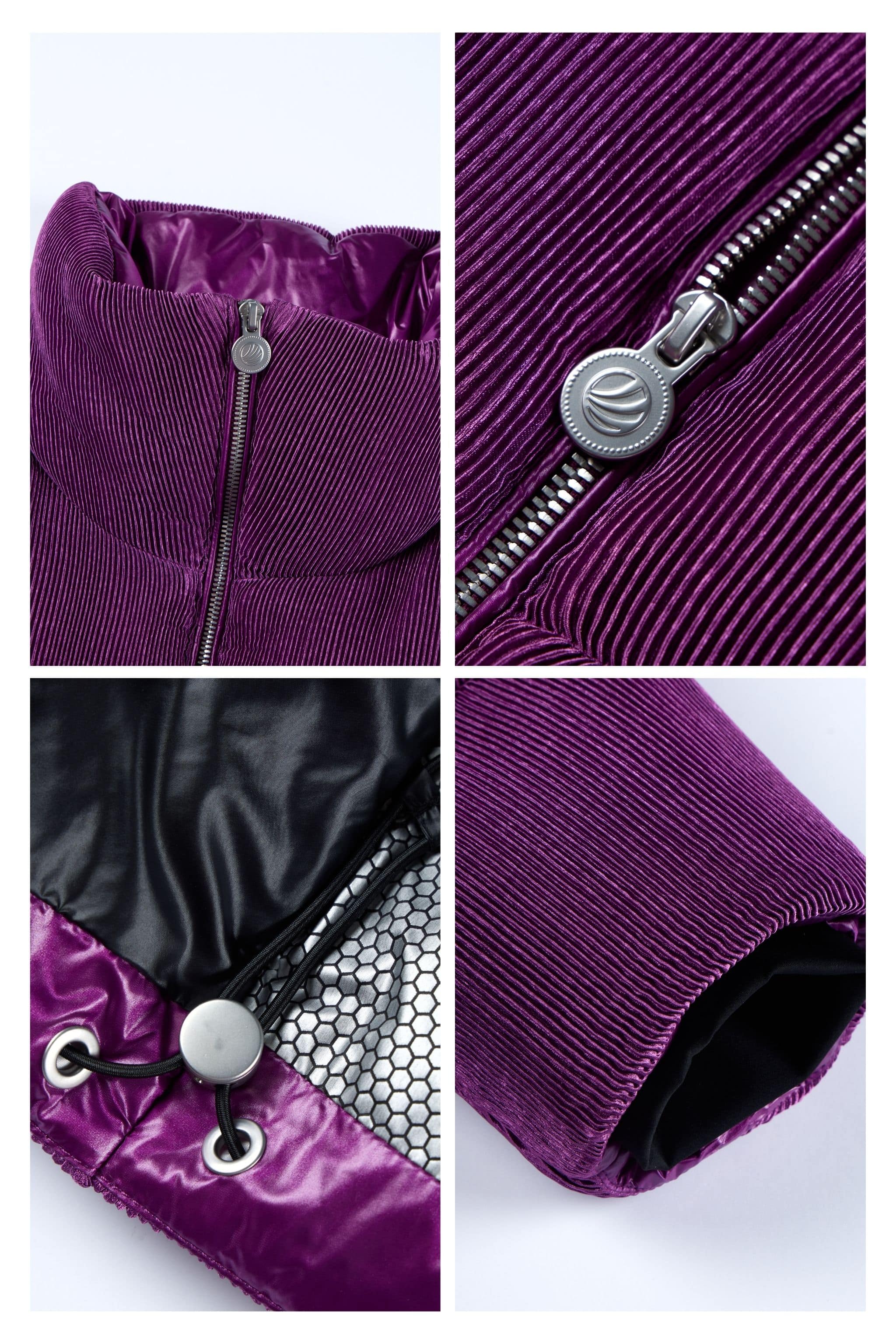 Womens Premium Puffer Goose Down Jacket 3182 — Elevate your urban commute with the Women's Premium Puffer Goose Down — view 7