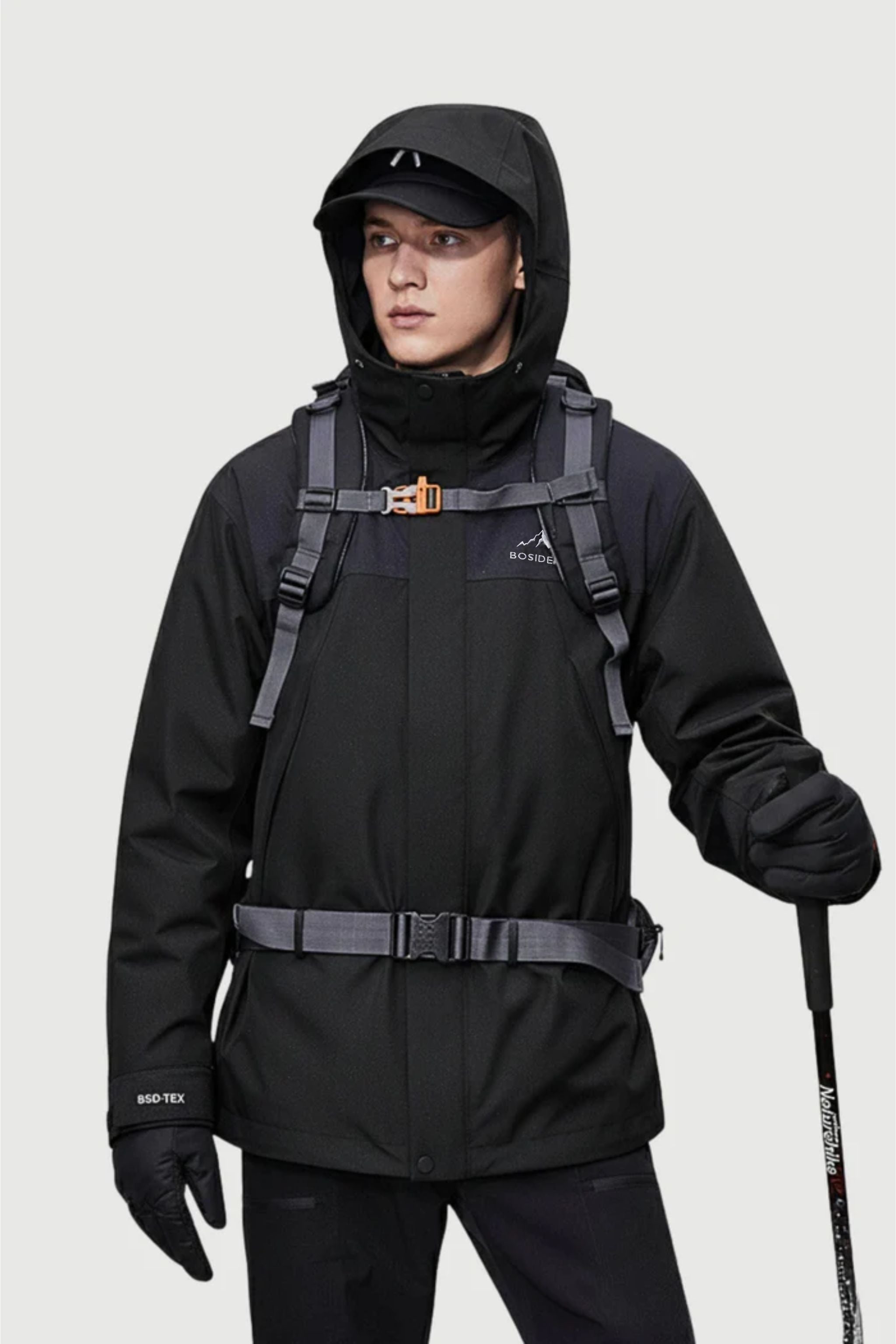 BOSIDENG 2023 3 in 1 All Weather Plus Goose Down Jacket XXS / Black