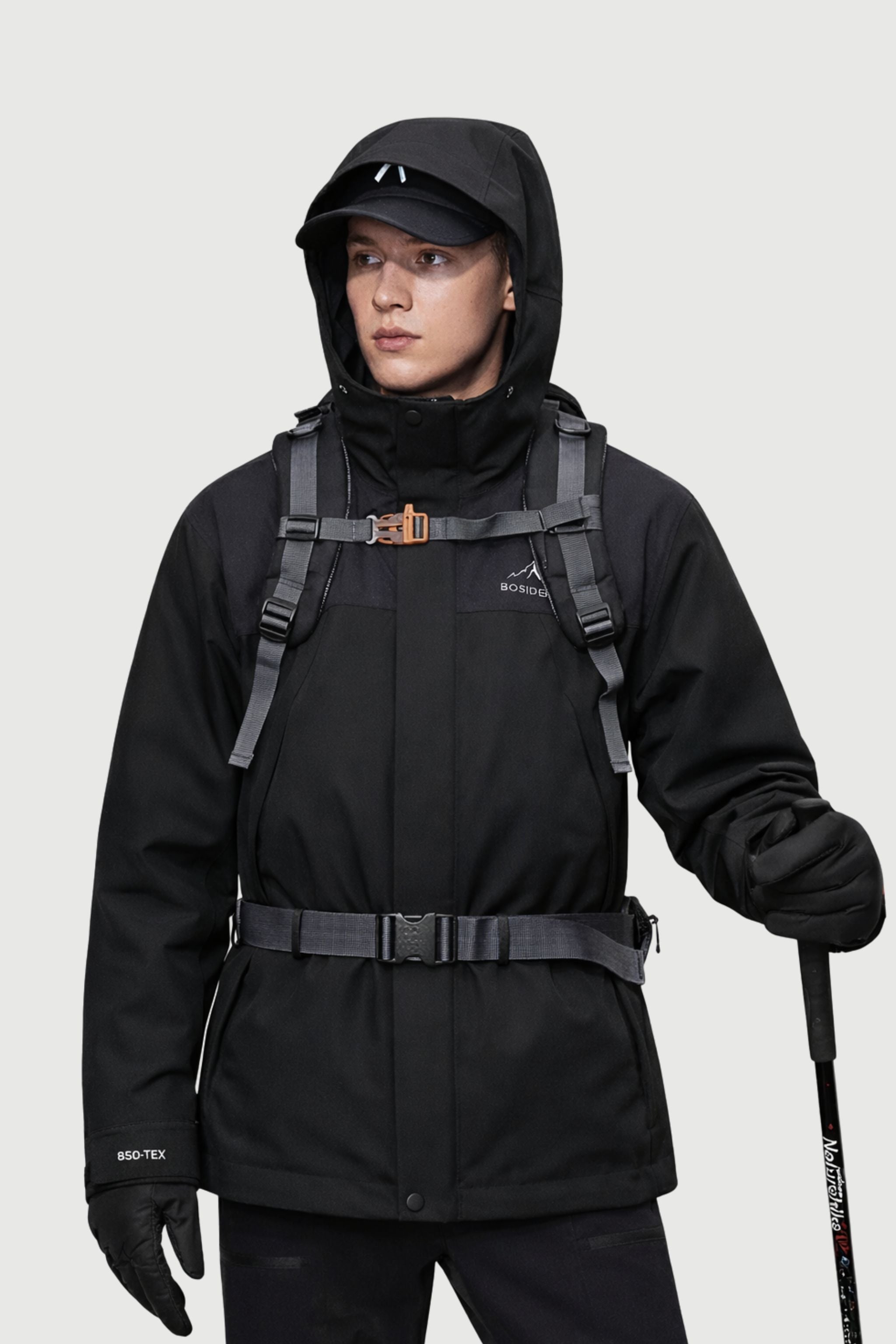BOSIDENG 2023 3 in 1 All Weather Plus Goose Down Jacket XXS / Black