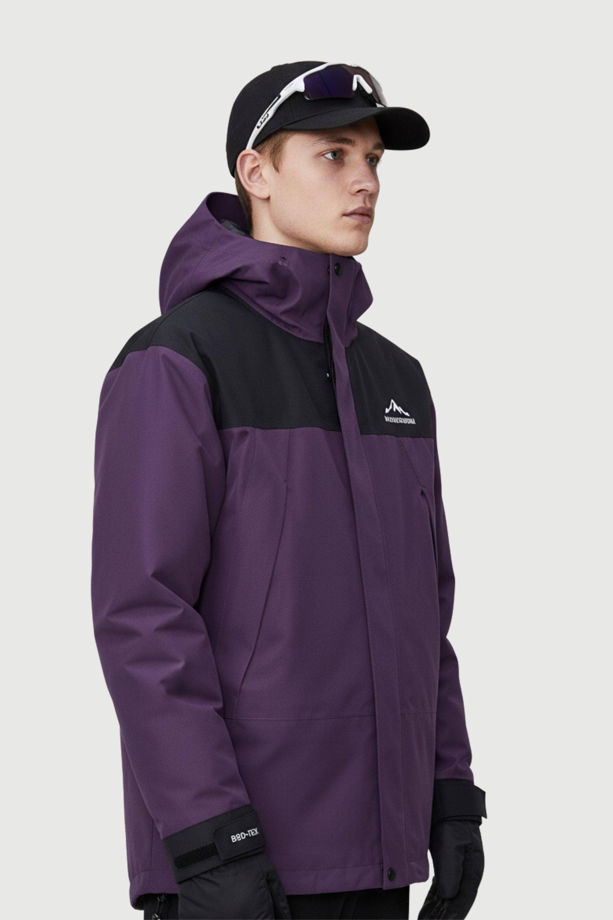 BOSIDENG 2023 3 in 1 All Weather Plus Goose Down Jacket XXS / Purple