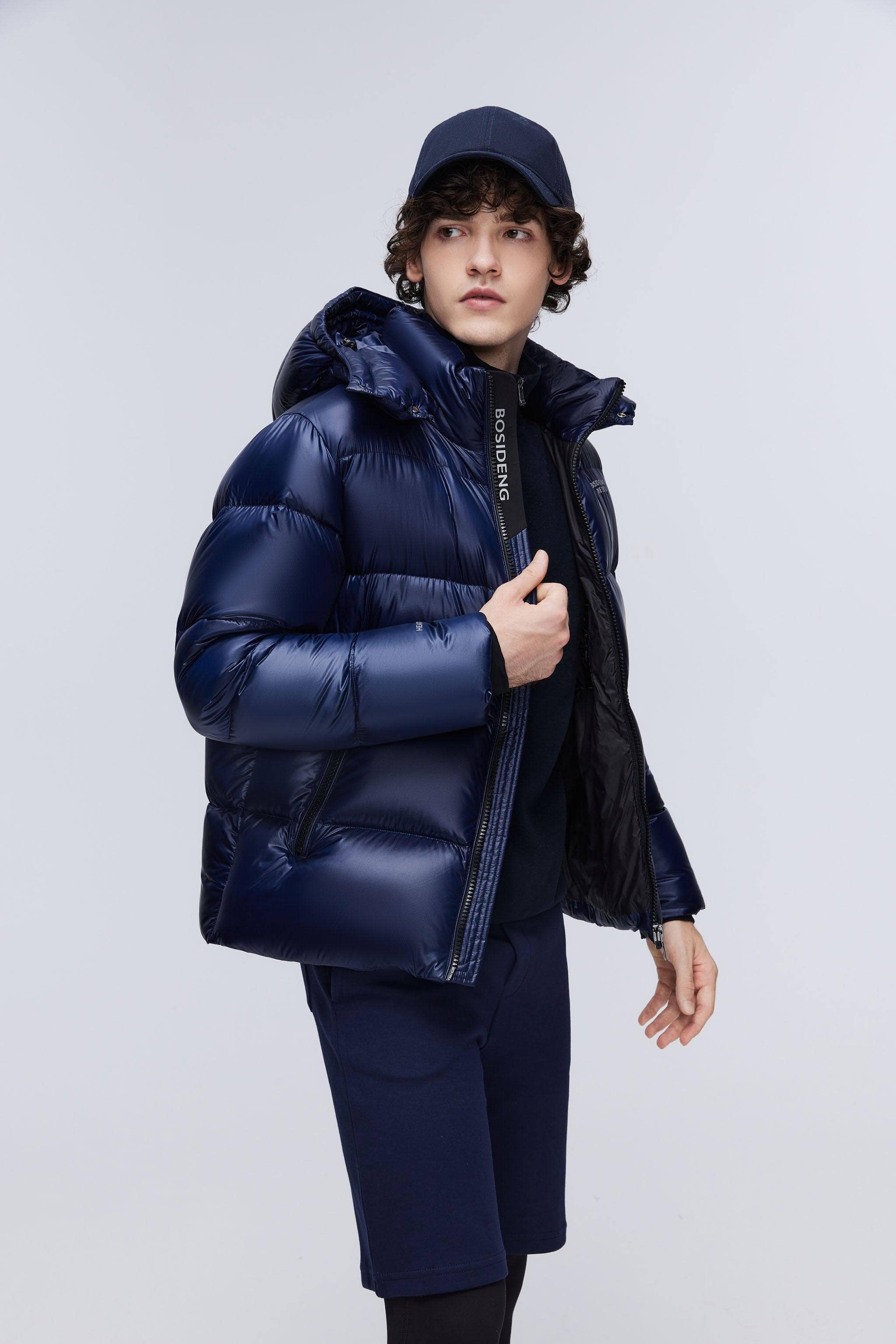 BOSIDENG 2023 Classic Puffer Goose Down Jacket 3110 Jacket XXXS / Luminous Blue
