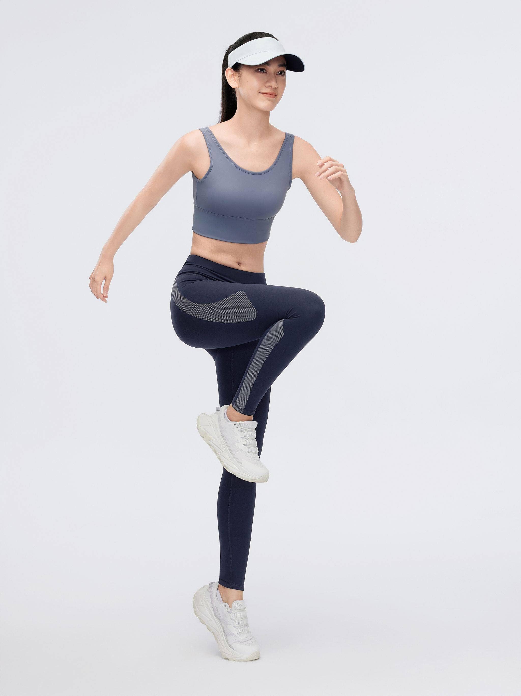 BOSIDENG 2024 Women's Yoga Leggings 7024 12 / Luminous Blue