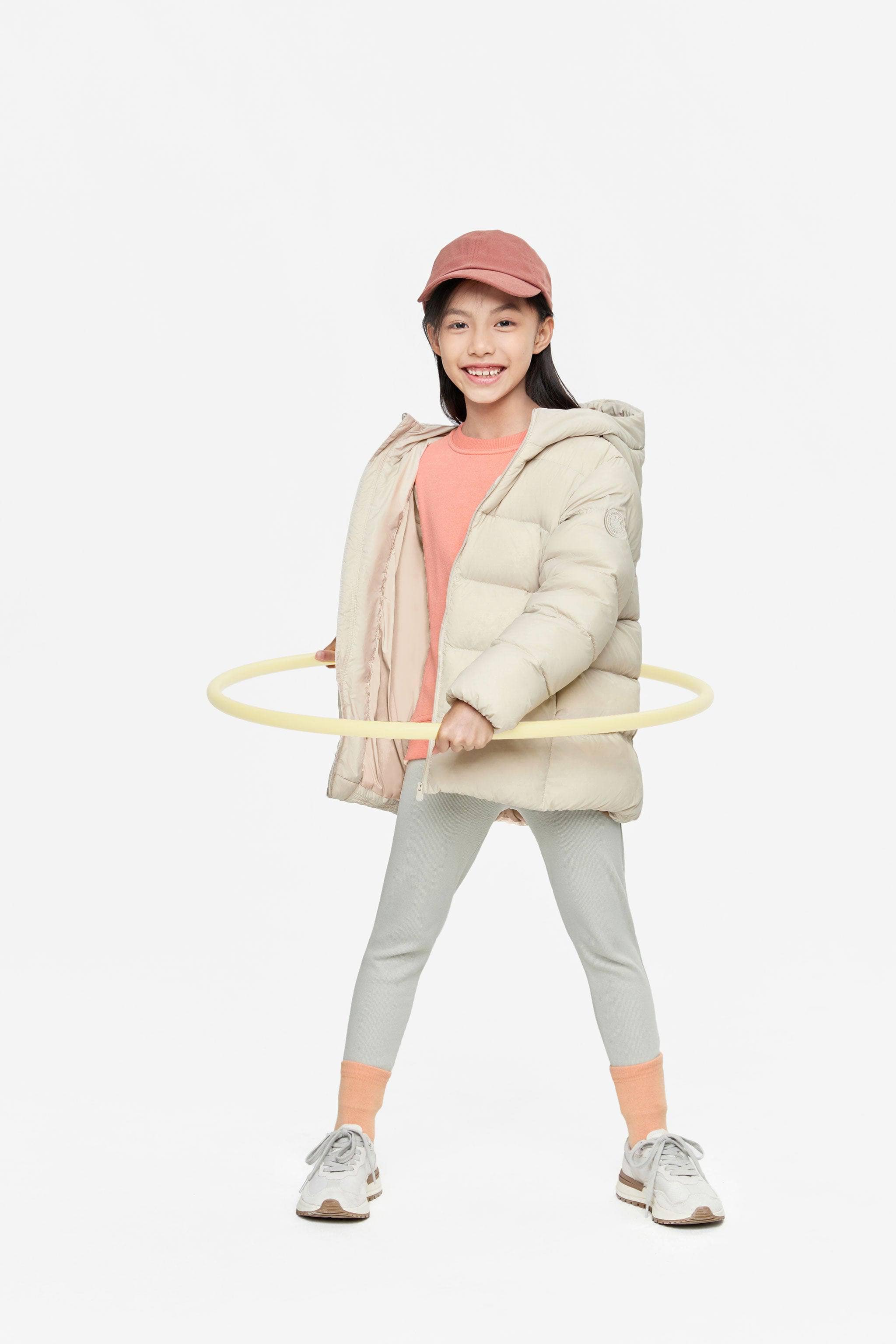 BOSIDENG 2024 Kid's Everyday Down Jacket 3550 3-4YR / Oat