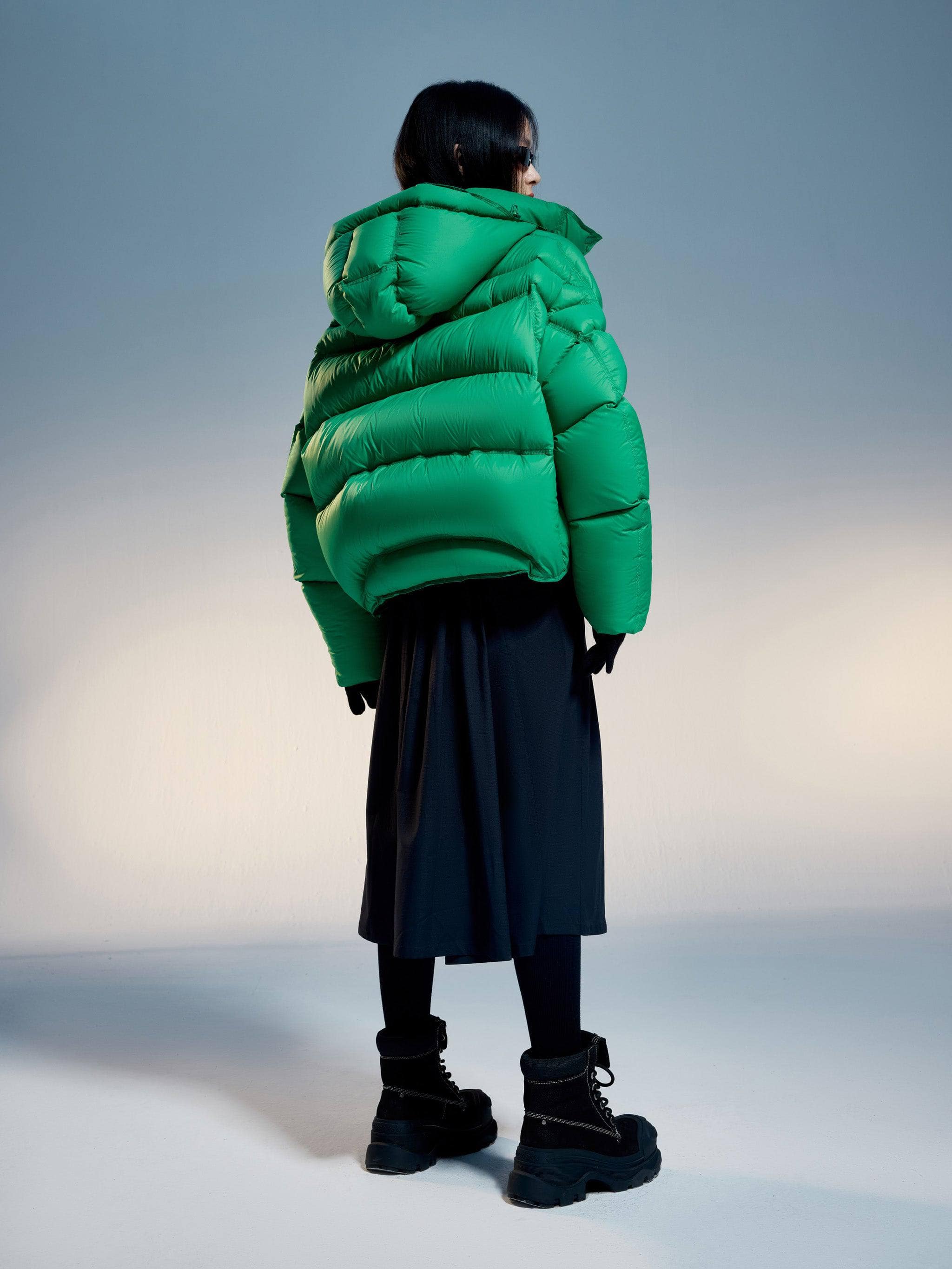 BOSIDENG 2024 Adjustable Puffer With Detachable Hood Puffer