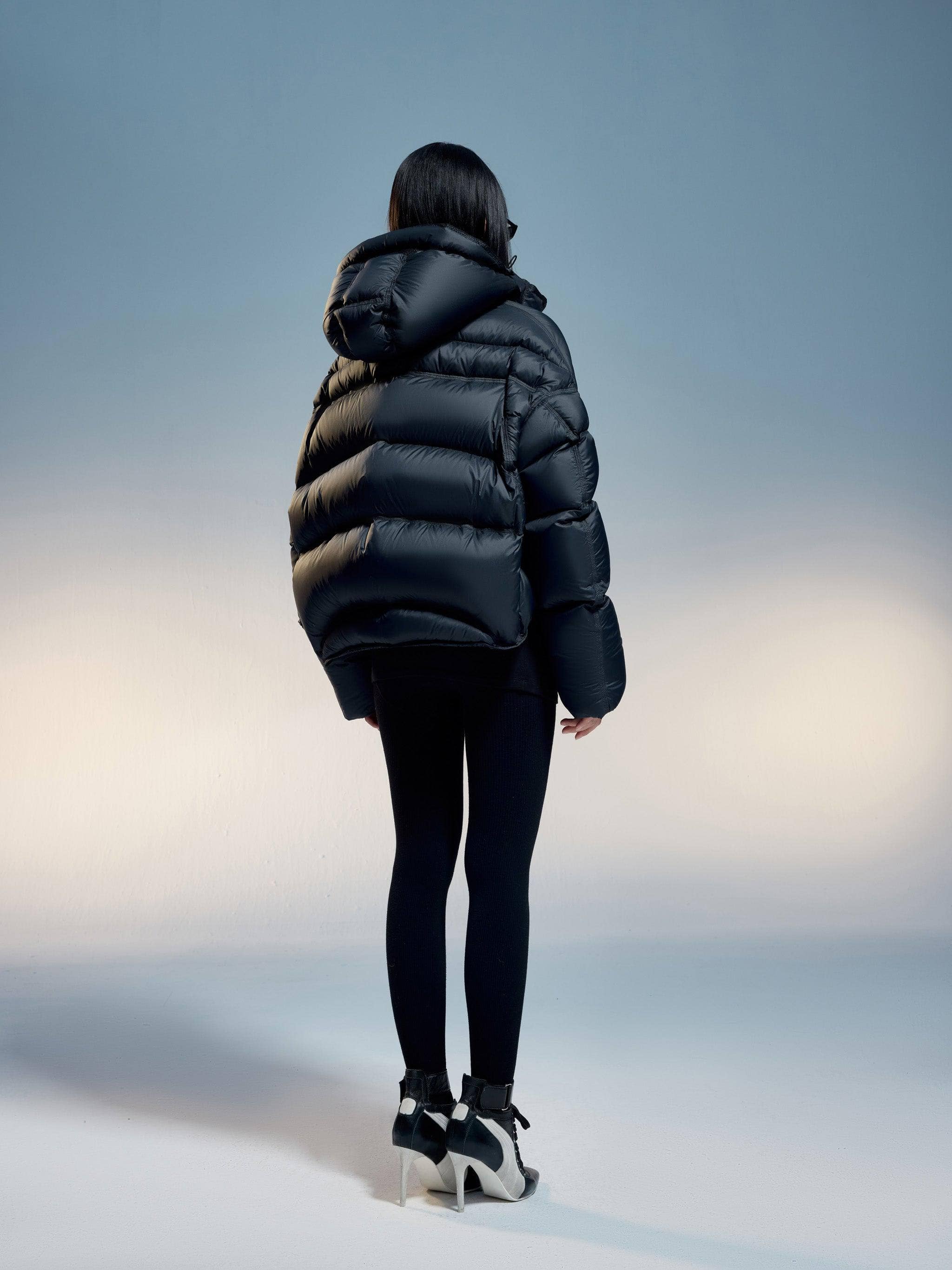 BOSIDENG 2024 Adjustable Puffer With Detachable Hood Puffer