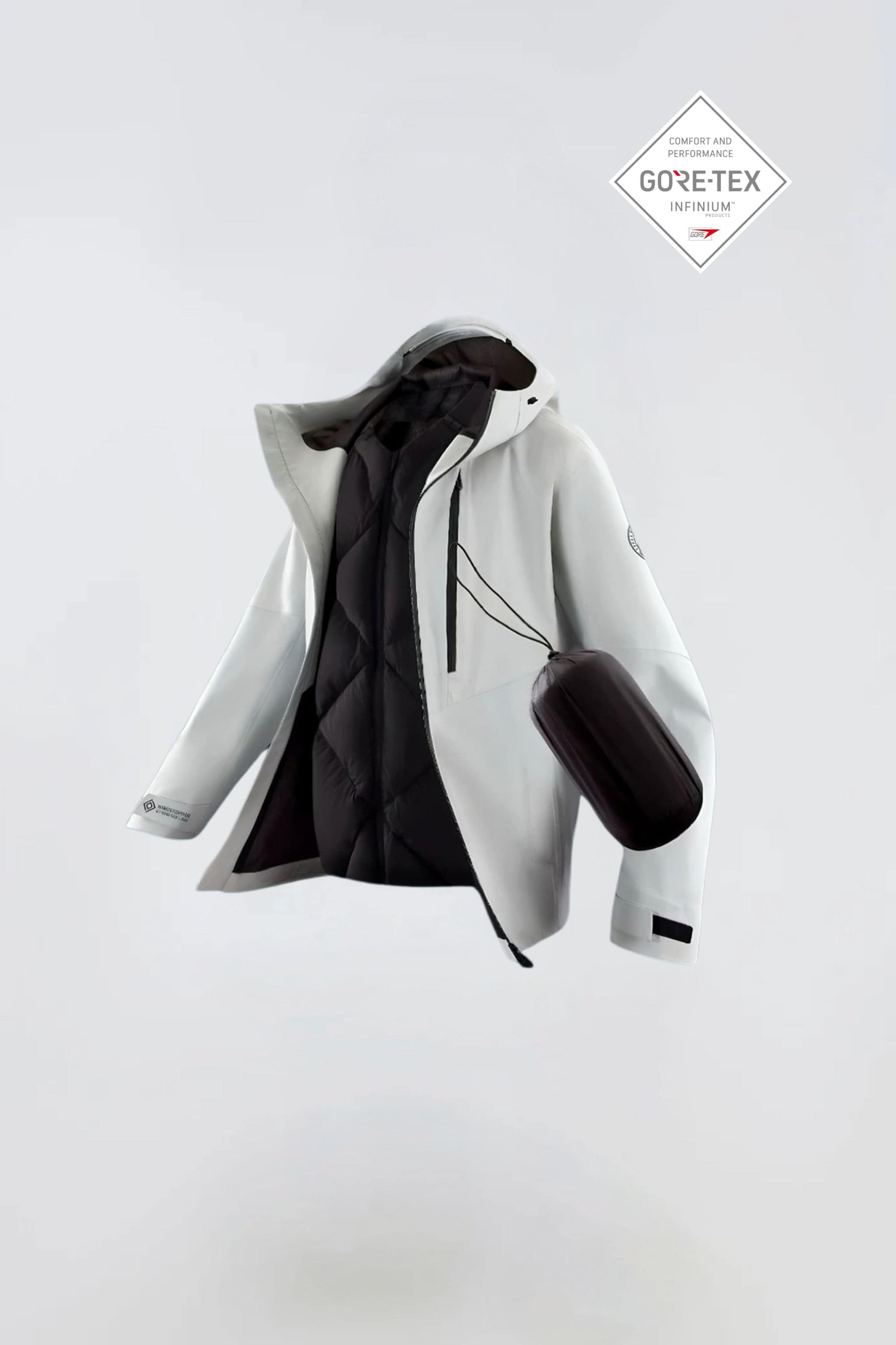 BOSIDENG 2024 DIBIAN Detach 3 in 1 Goose Down Jacket