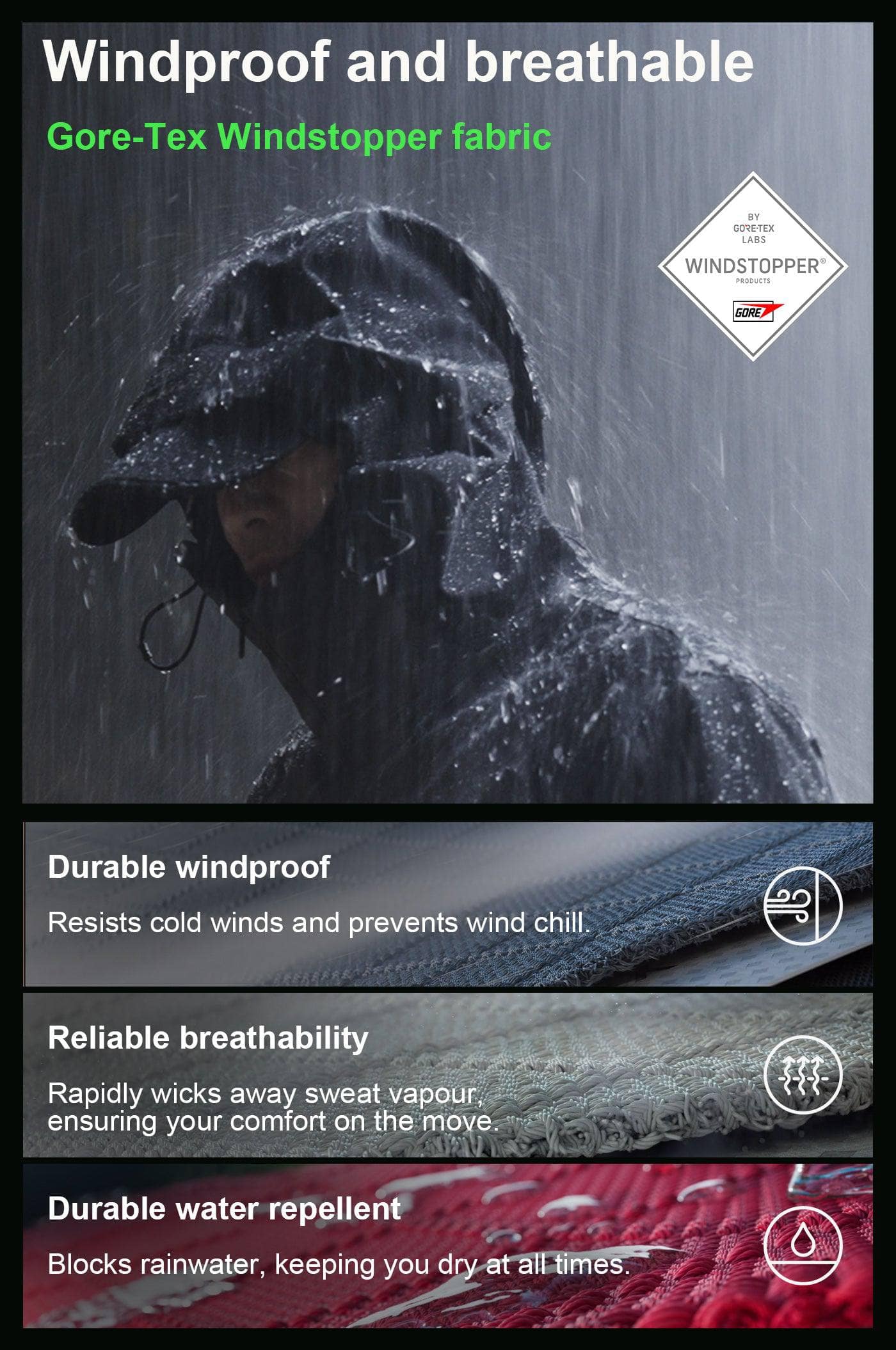 BOSIDENG 2024 DIBIAN Detach 3 in 1 Goose Down Jacket