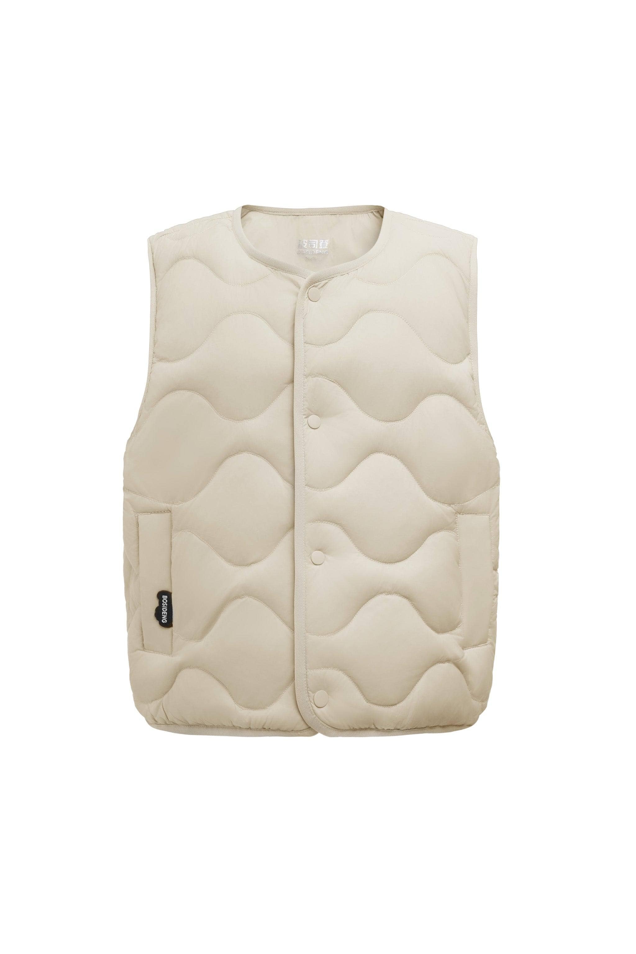 BOSIDENG 2024 Junior's Multi-Layer System Down Set Gilet / 6-7YR / Oat