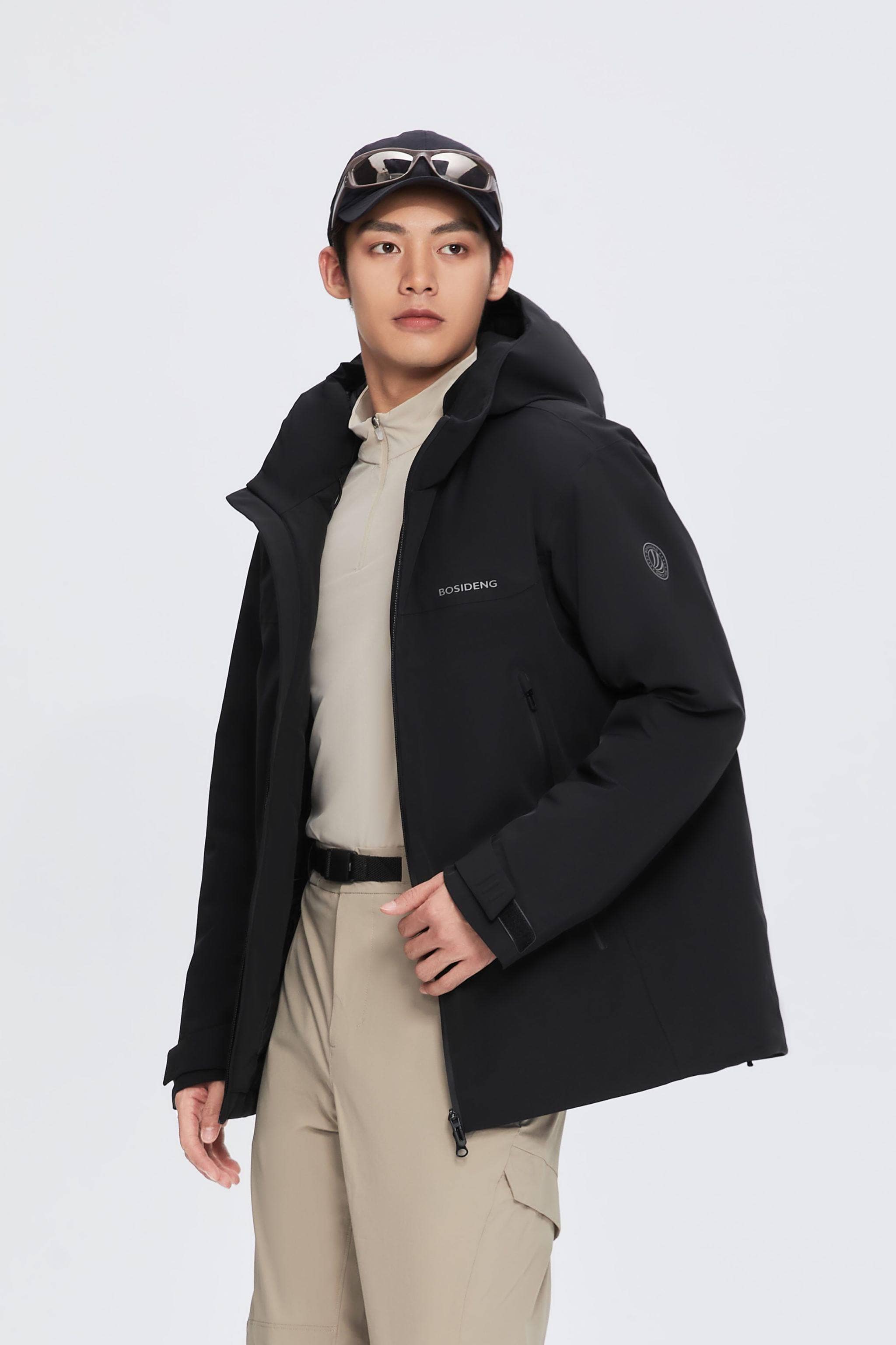 BOSIDENG 2024 Goose Down Hoody Windstopper 2400 Jackets