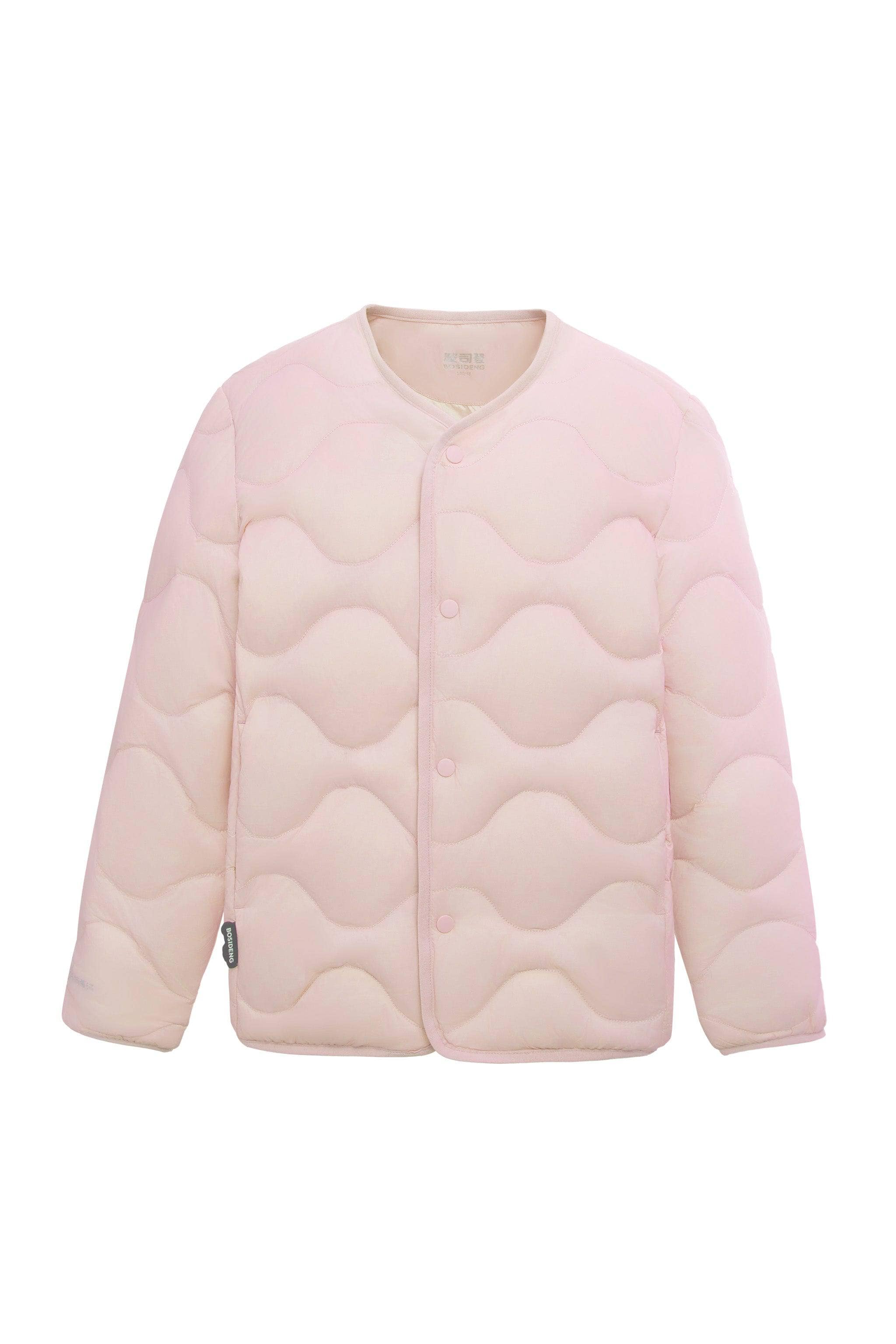 BOSIDENG 2024 Junior's Multi-Layer System Down Set Jacket / 6-7YR / Soft Powder Pink
