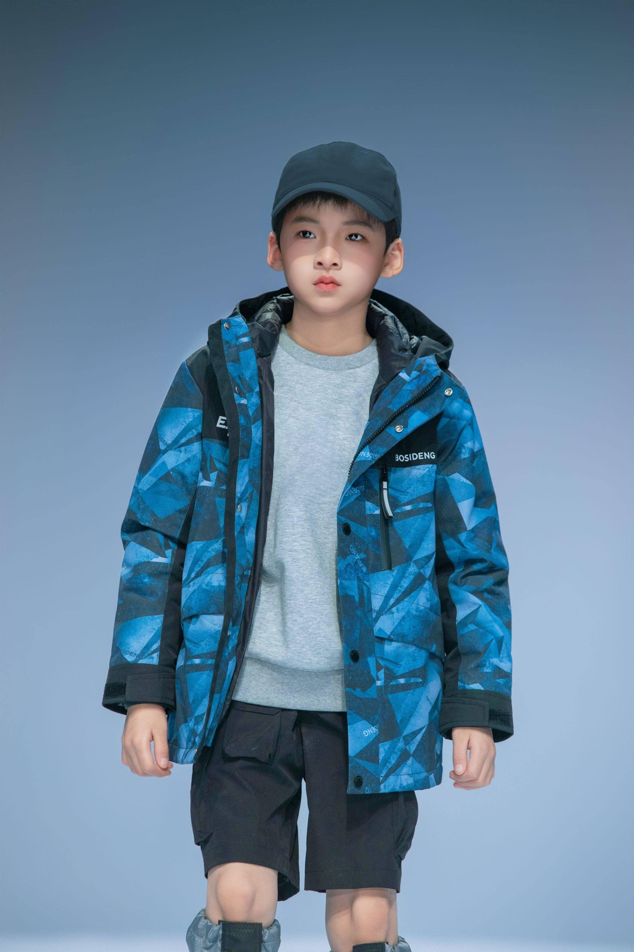 BOSIDENG 2024 Kid's 3-in-1 Functional Down Jacket 2340