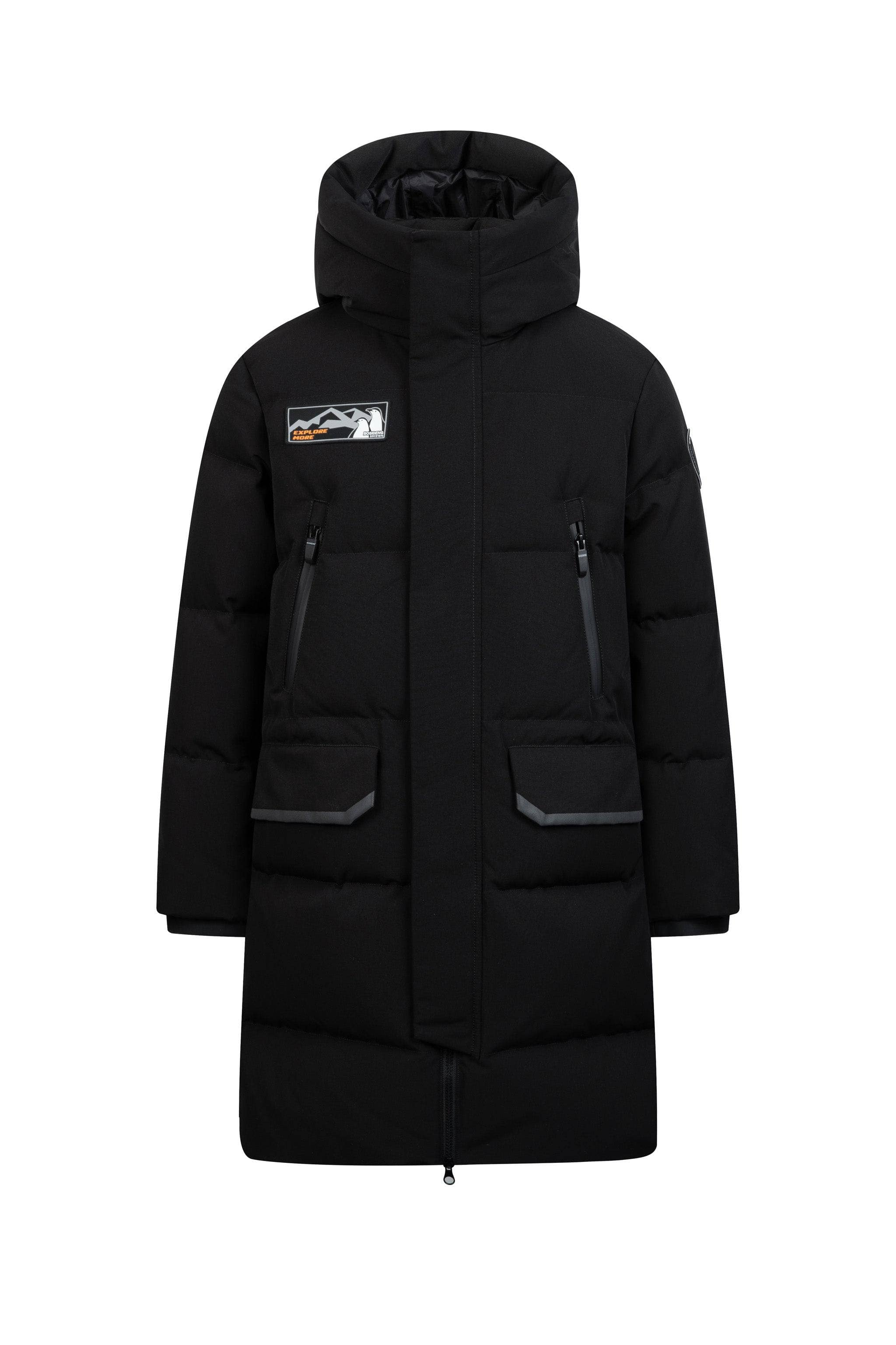 Kid's Classic Extreme Down Coat — The Kid's Classic Extreme Down Coat combines warmth and durability with a timeless — view 4; water-resistant, windproof