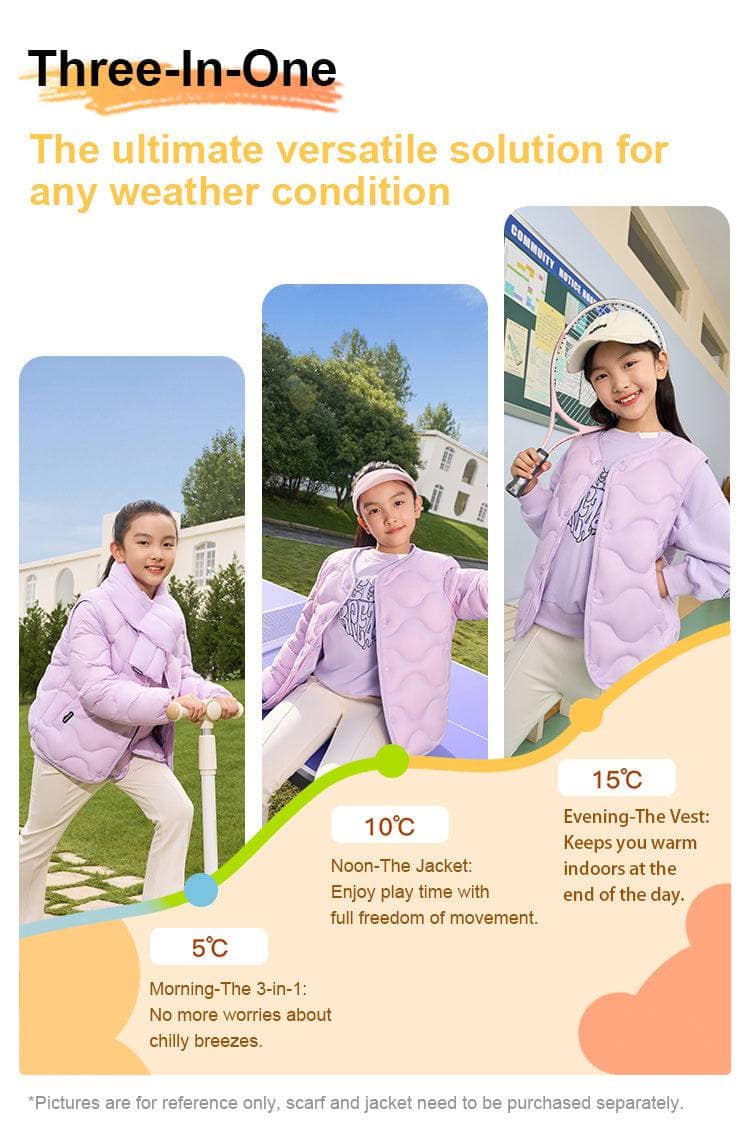 BOSIDENG 2024 Kid's Multi-Layer System Down Gilet 5020