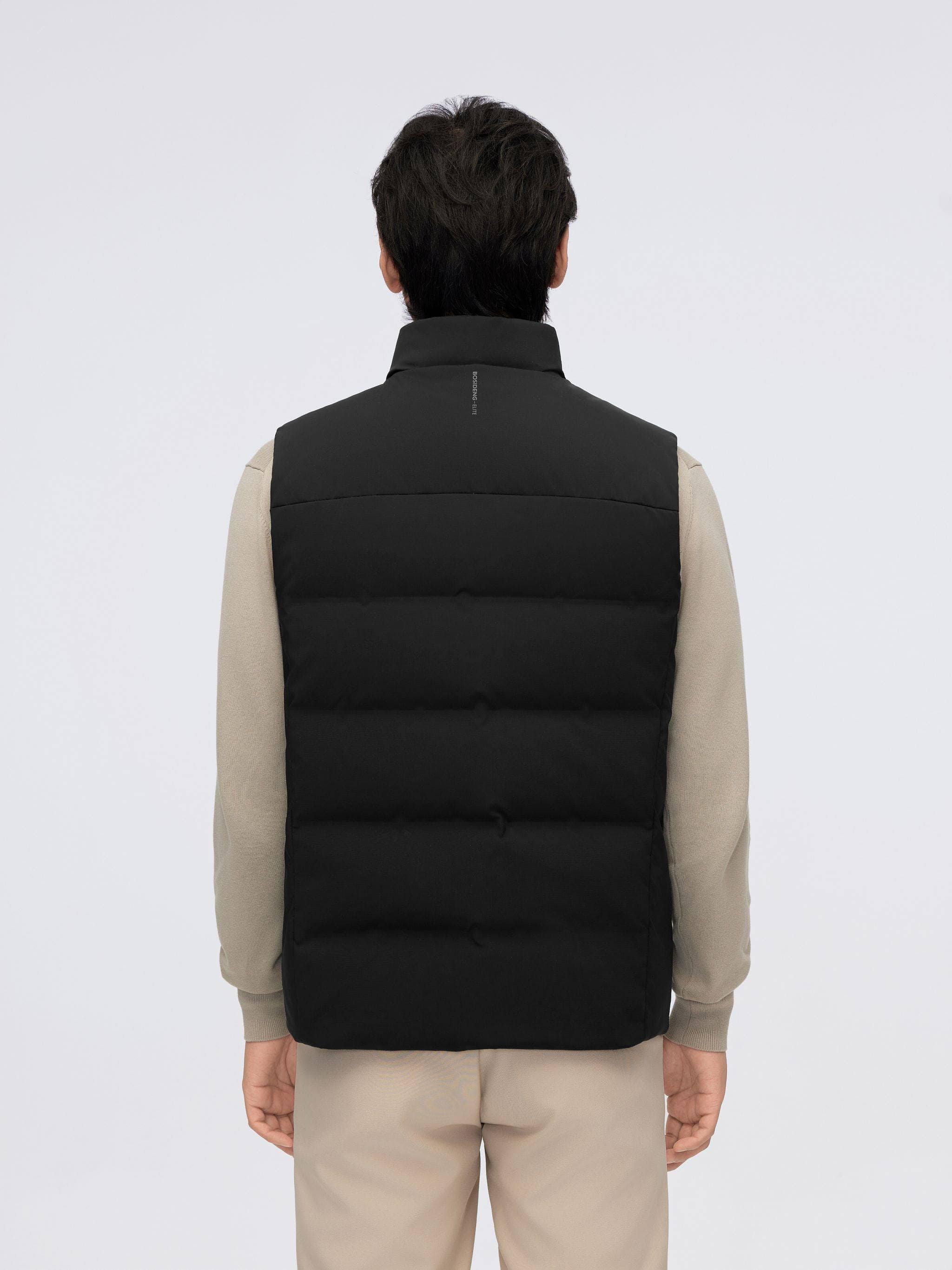 Men's Goose Down Smart Gilet 4101 — The Gilet blends optimal warmth and style with 700+ fill goose down — view 7; windproof